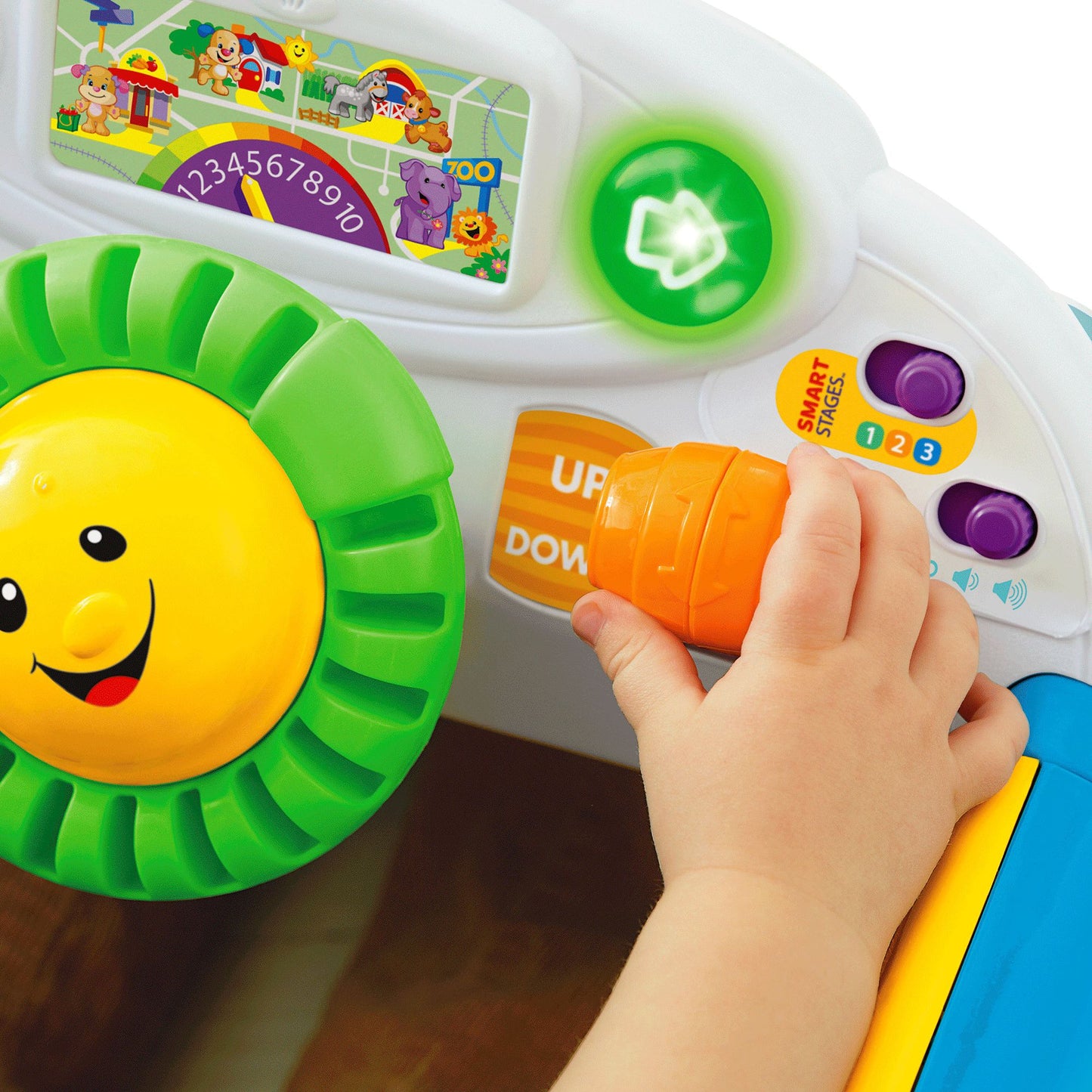 Laugh & Learn Smart Stages Blue Crawl Around Car
