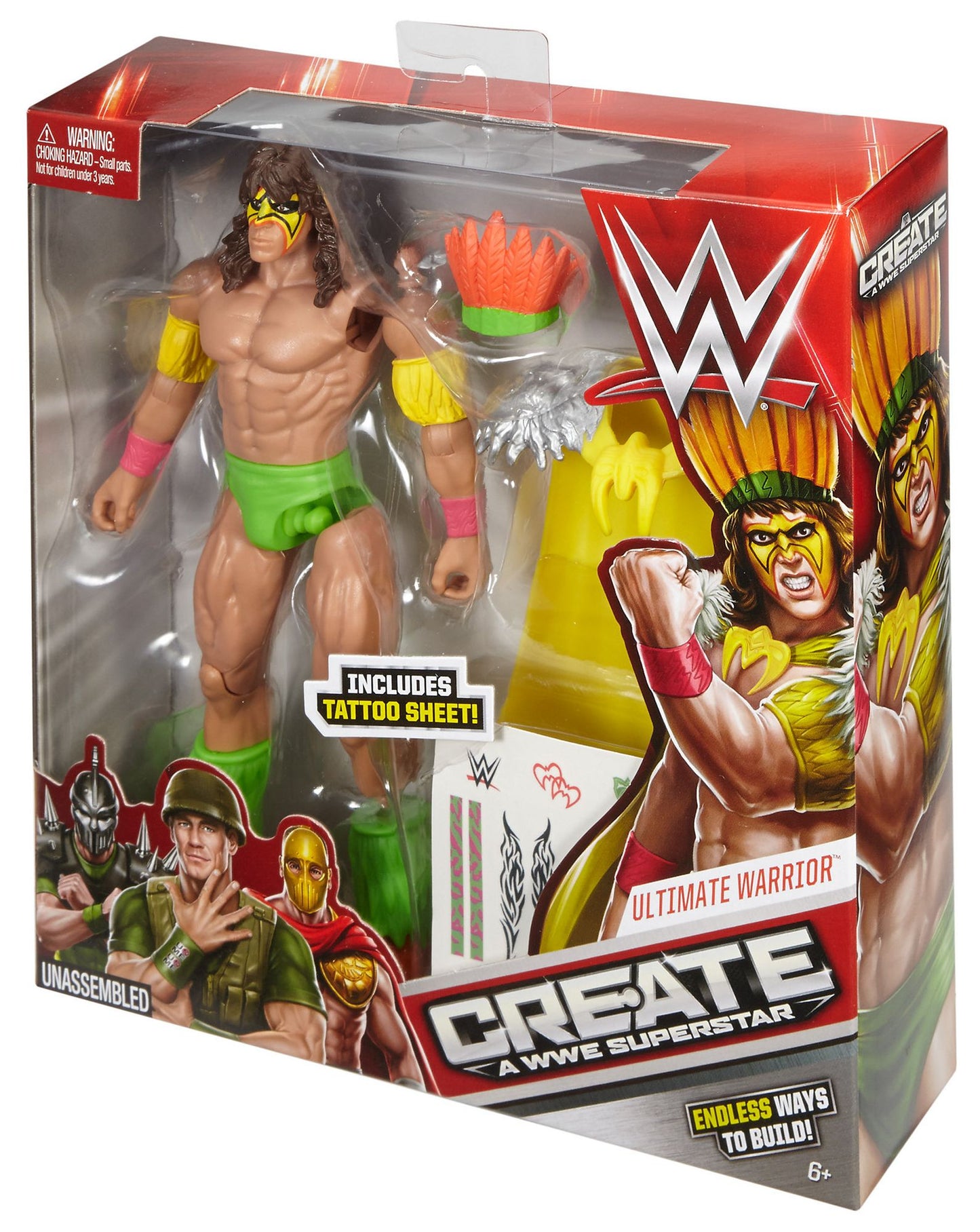 WWE Create A Superstar Ultimate Warrior Figure