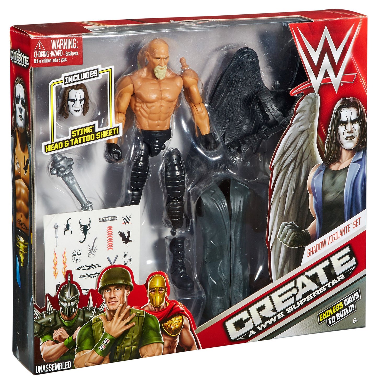 Create a WWE Superstar Sting Pack