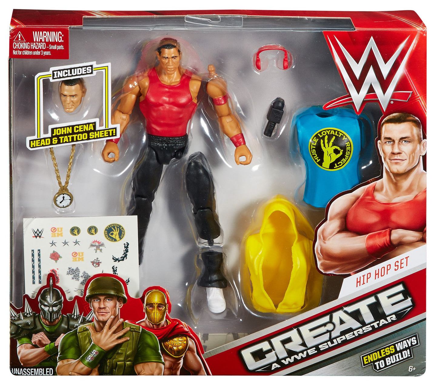 Create a WWE Superstar John Cena Pack
