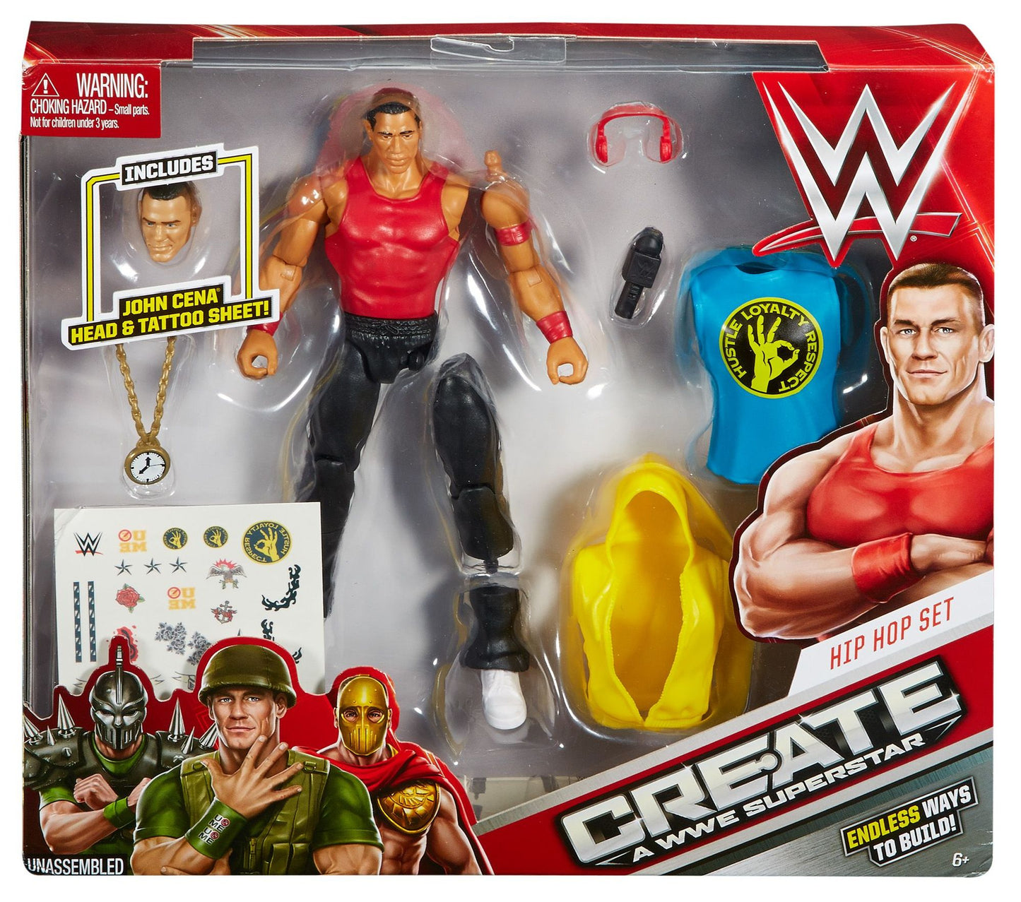 Create a WWE Superstar John Cena Pack