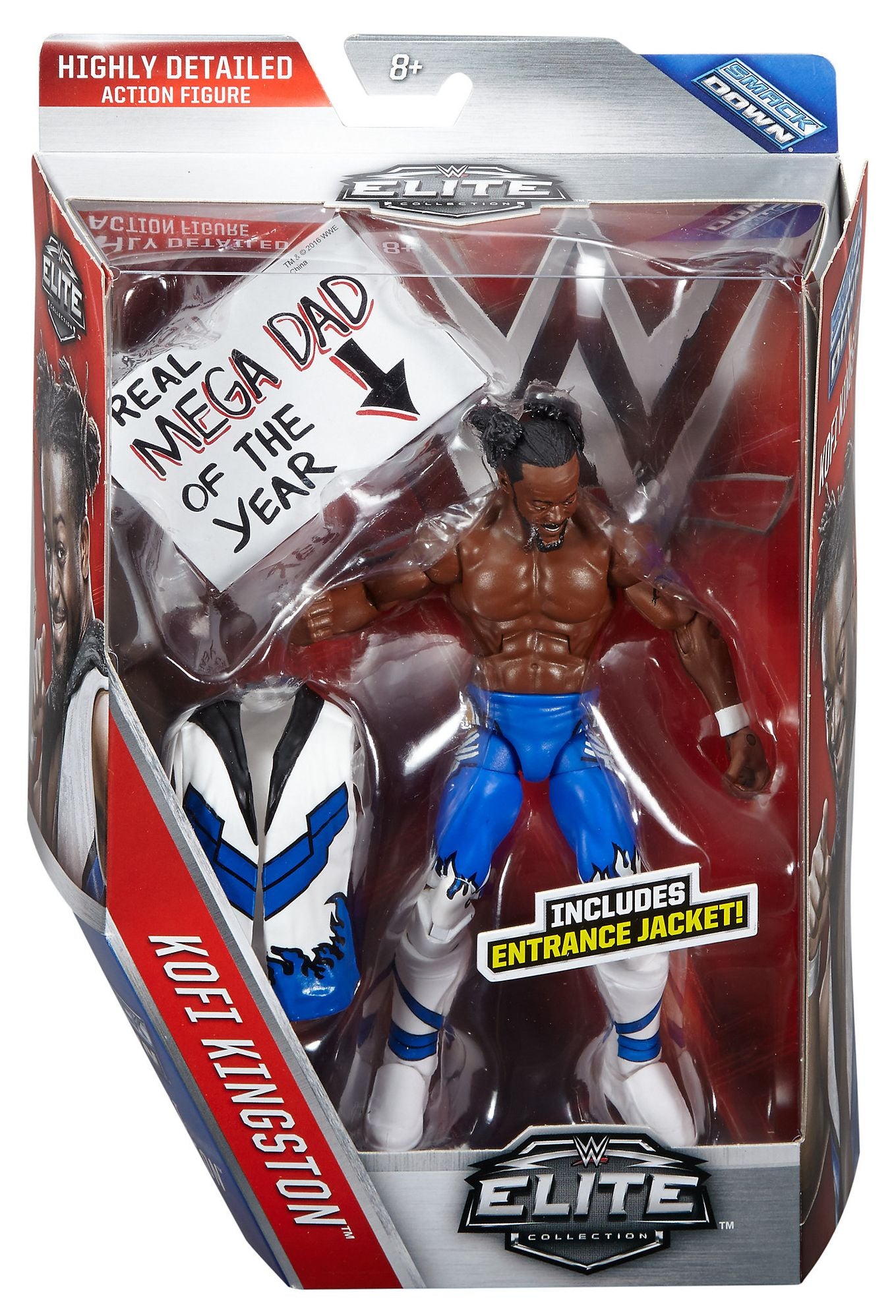 WWE Elite Kofi Kingston Figure