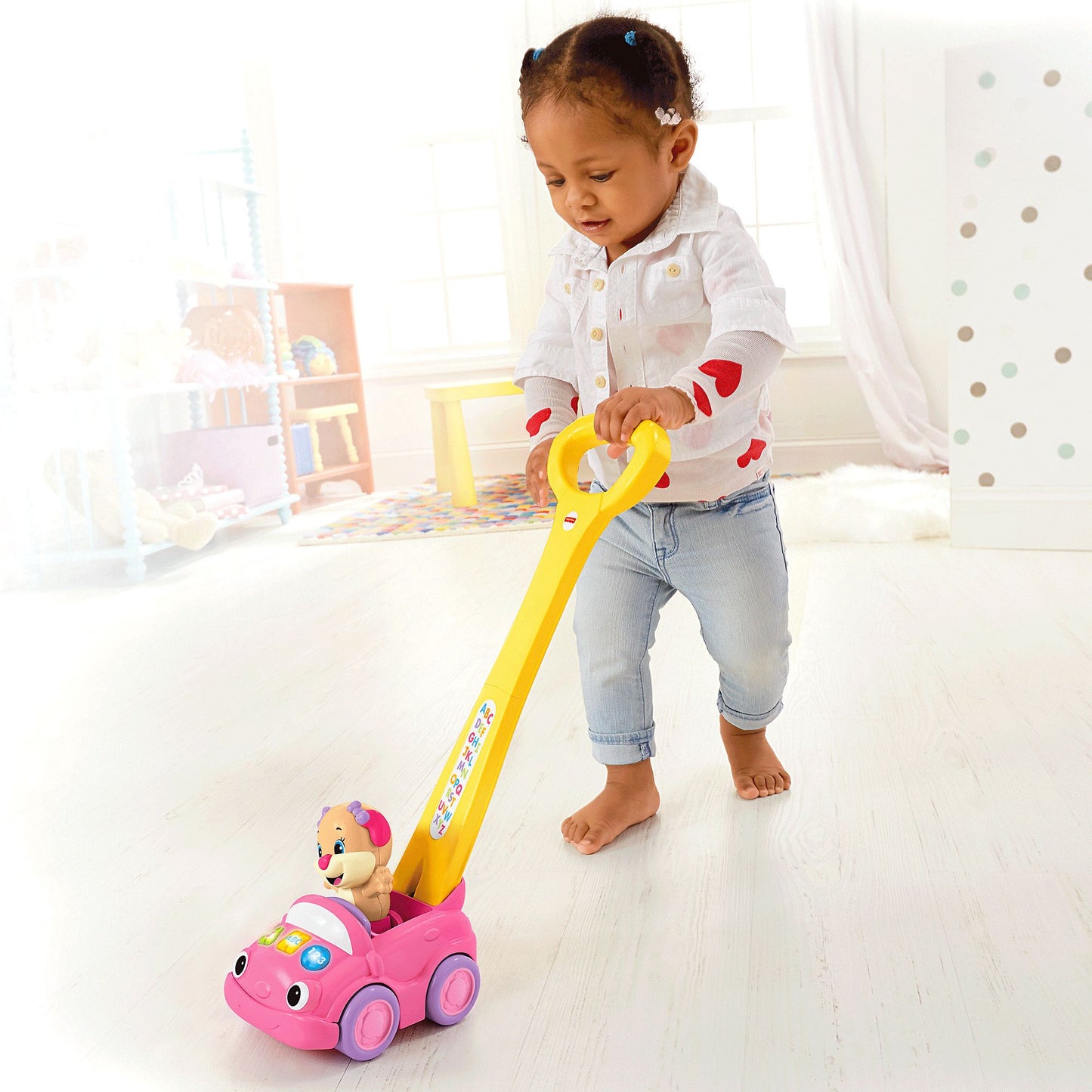 Fisher-Price Laugh & Learn Sis' Smart Stages Push Car