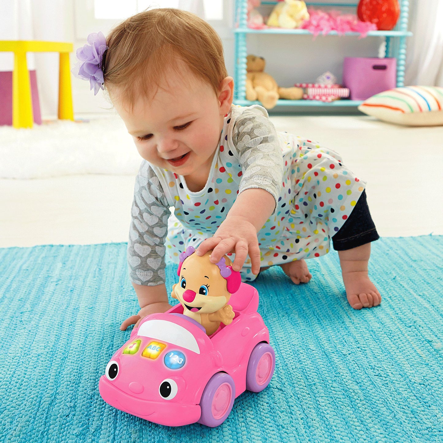 Fisher-Price Laugh & Learn Sis' Smart Stages Push Car