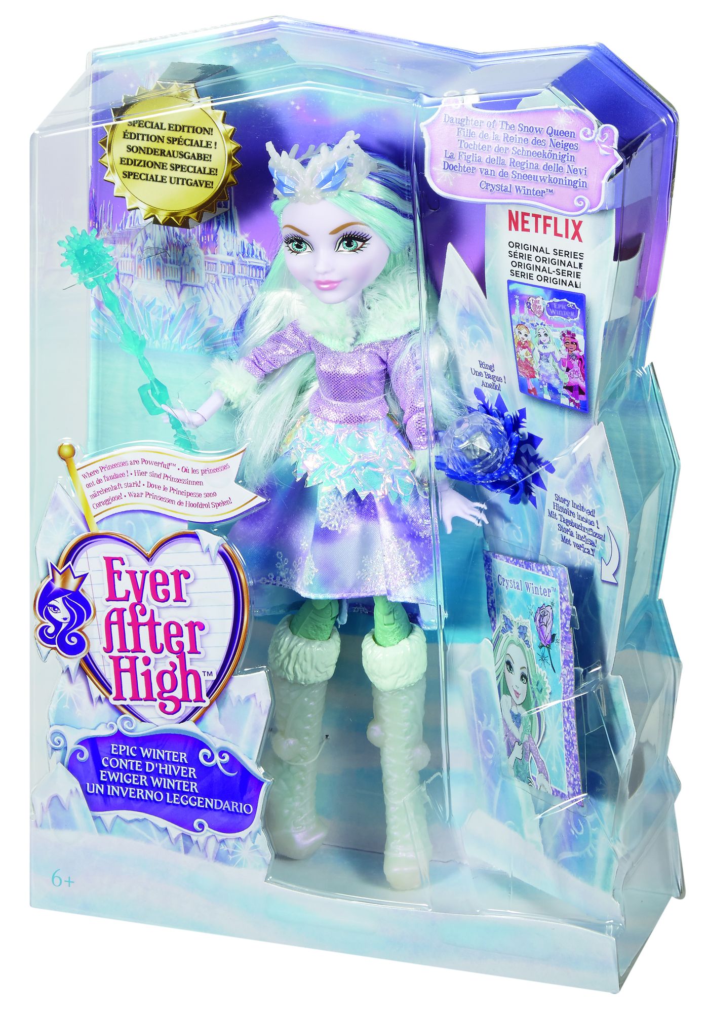 EVER AFTER HIGH CRYSTAL WINTER DOLL