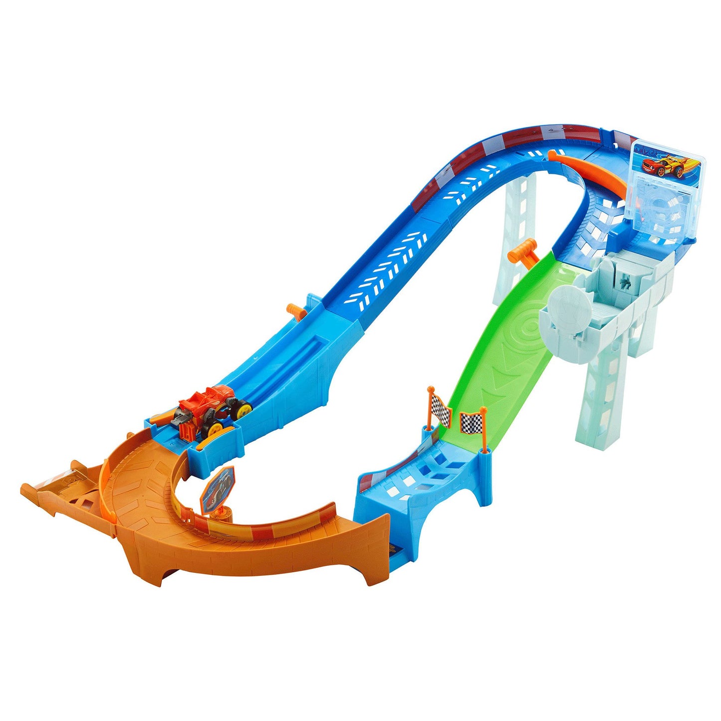 Fisher-Price Nickelodeon Blaze and the Monster Machines Flip & Race Speedway