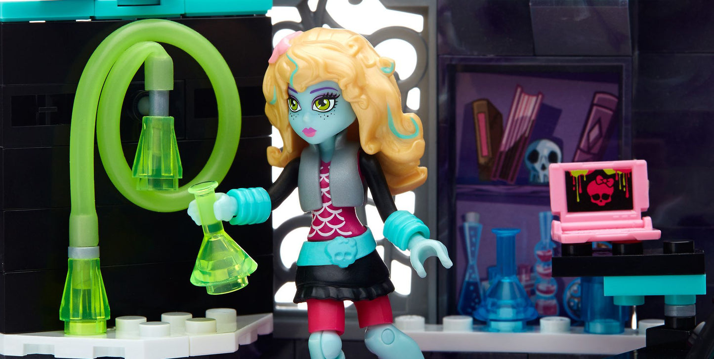 Mega Bloks Monster High Mad Biteology Class Building Set