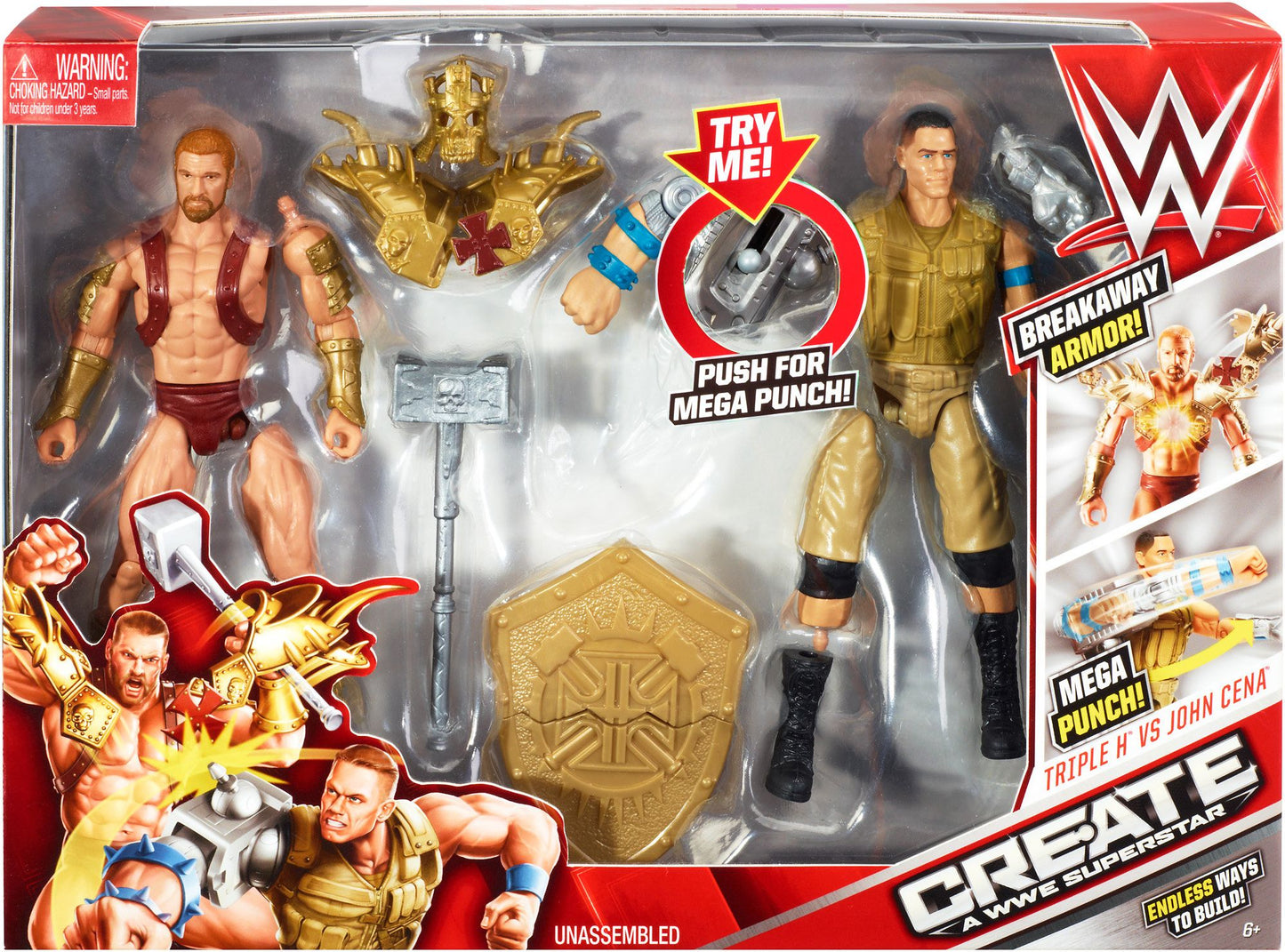 WWE Create A Superstar, John Cena v Triple H Expansion Pack