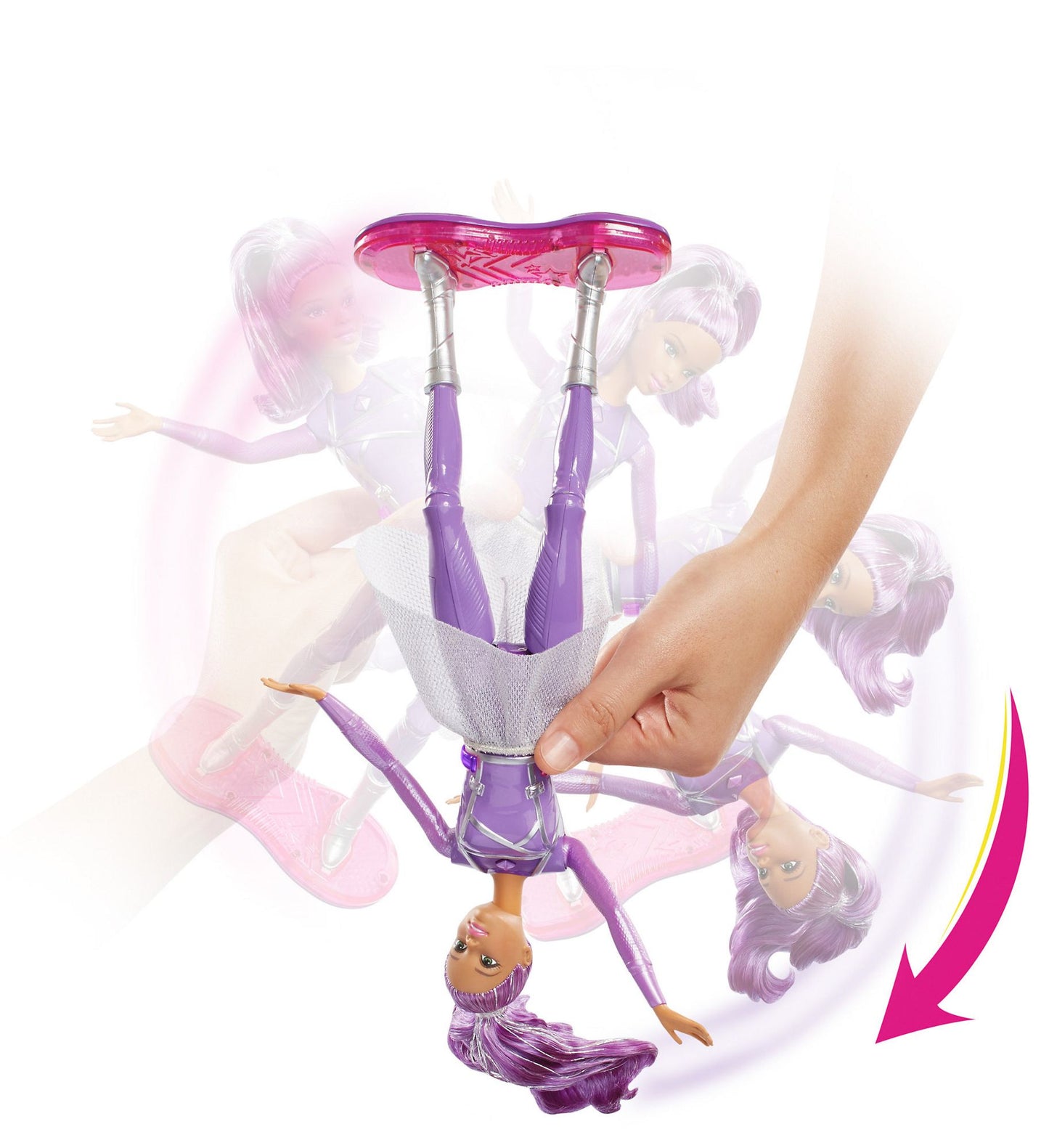 Barbie Star Light Adventure Lights & Sounds Hoverboarder