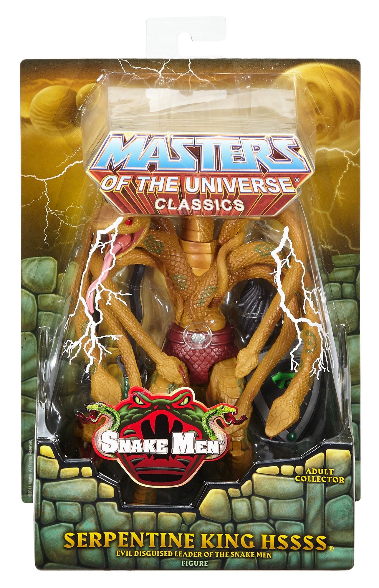 MASTERS OF THE UNIVERSE¿SERPENTINE KING HSSSS¿FIGURE