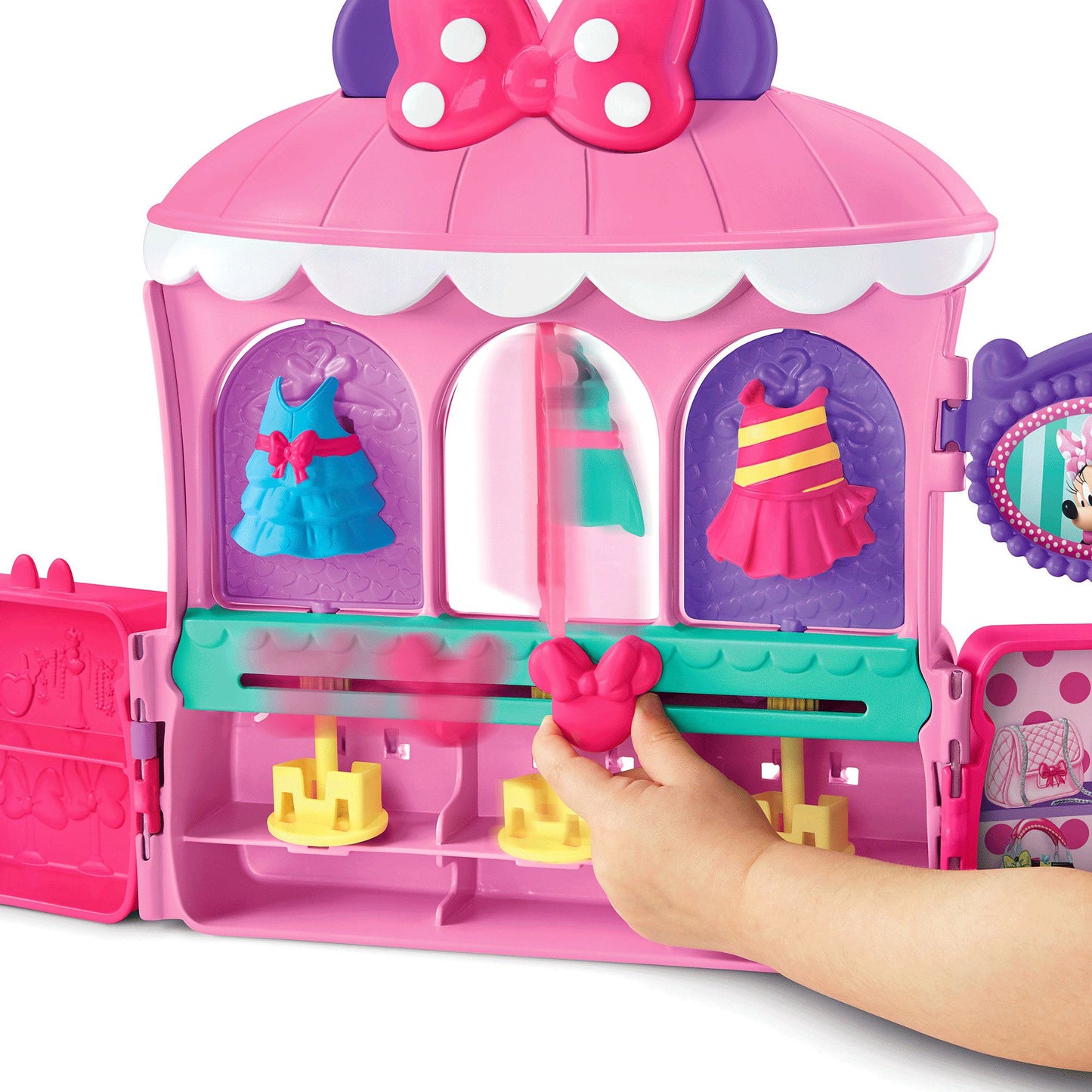 Fisher-Price¿ Disney Minnie Mouse - Sparkle 'N Spin Fashion Bow-Tique