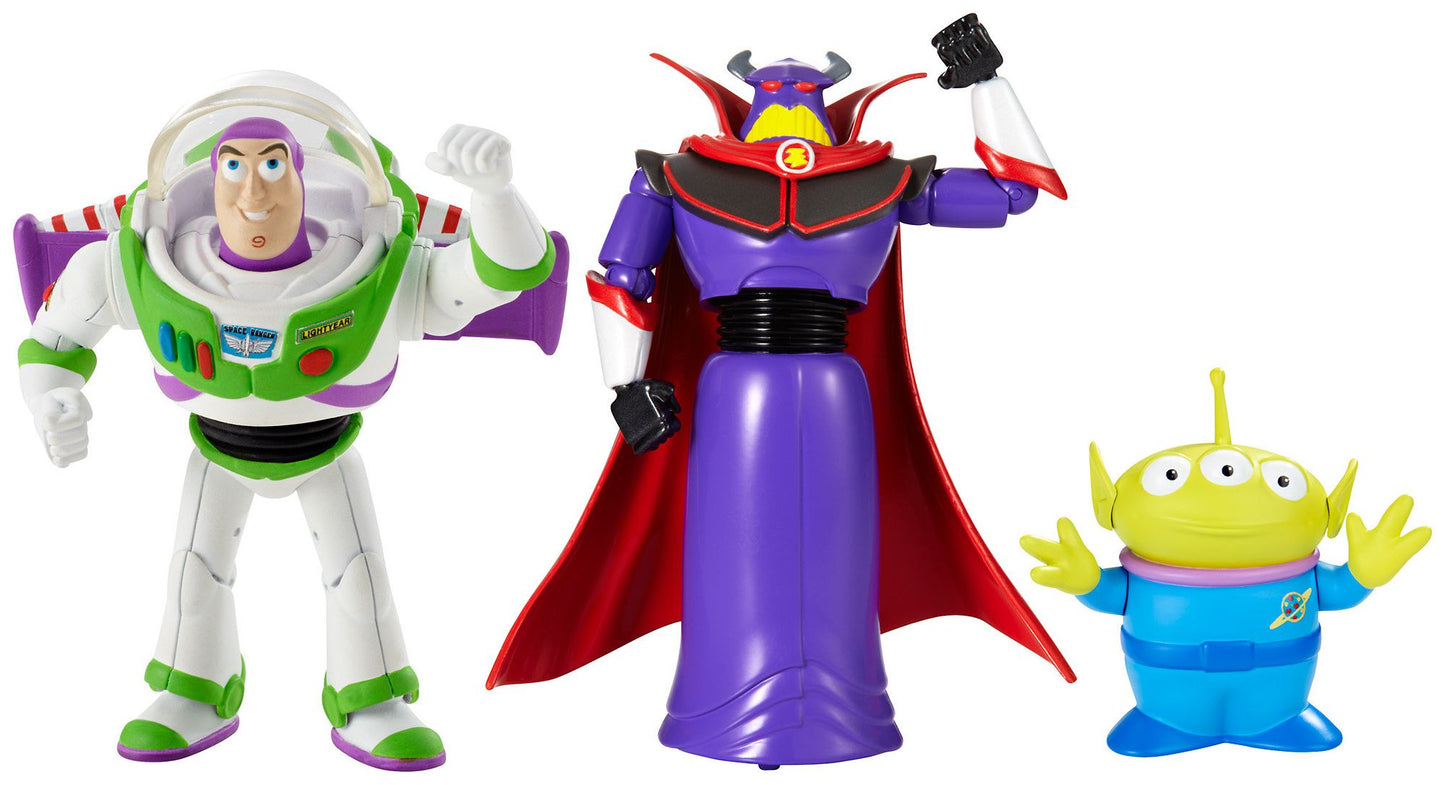 Disney/Pixar Toy Story 4" Basic Figures #1 (3 Pack)