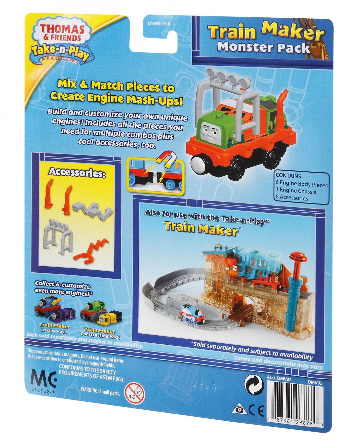 Fisher-Price Thomas The Train Take-n-Play Engine Monster Pack
