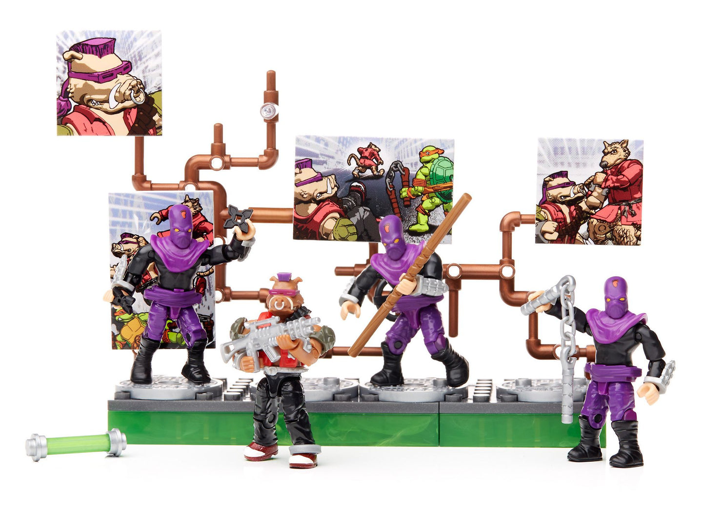 Mega Bloks Teenage Mutant Ninja Turtles Collectors Bebop Villain Pack