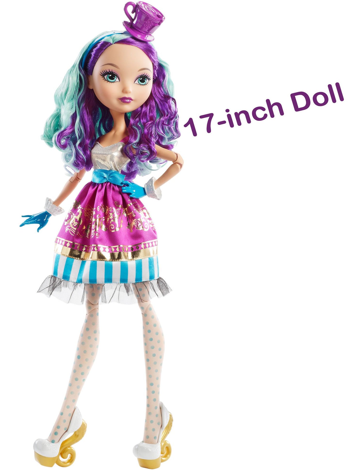 Ever After High Way Too Wonderland Madeline Hatter 17" Doll