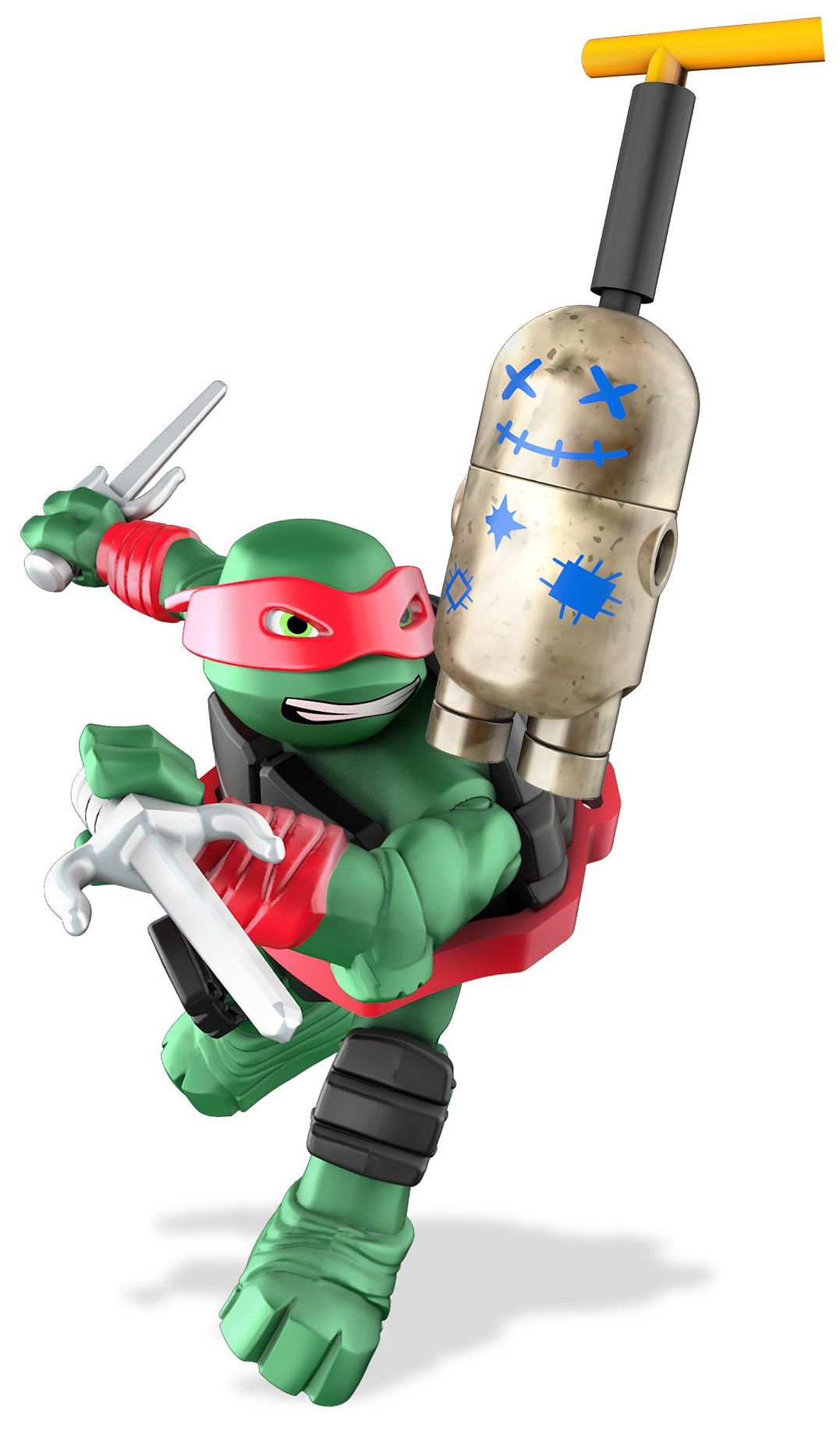 Mega Bloks Teenage Mutant Ninja Turtles Raph Dojo Combat Playset