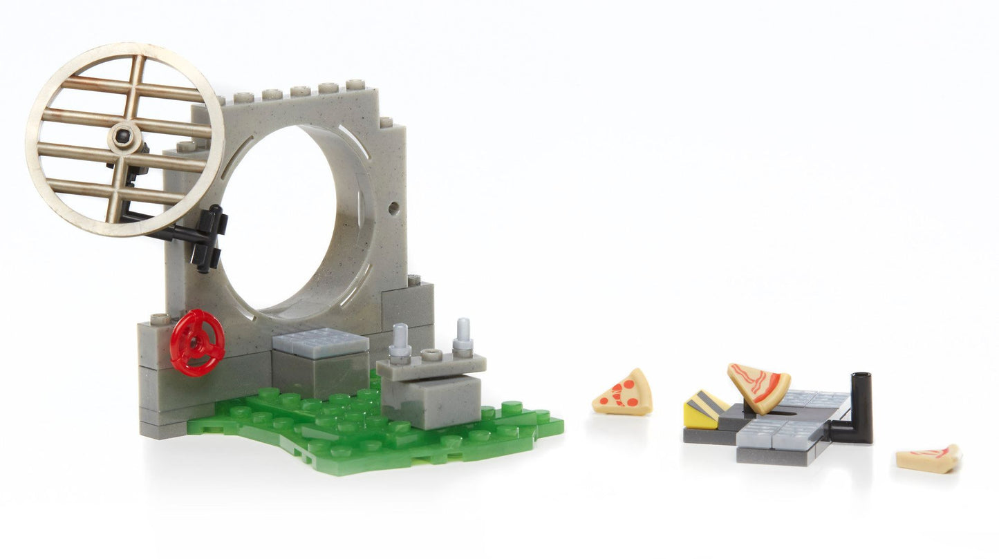 Mega Bloks Teenage Mutant Ninja Turtles Leo Pizza Fury Playset