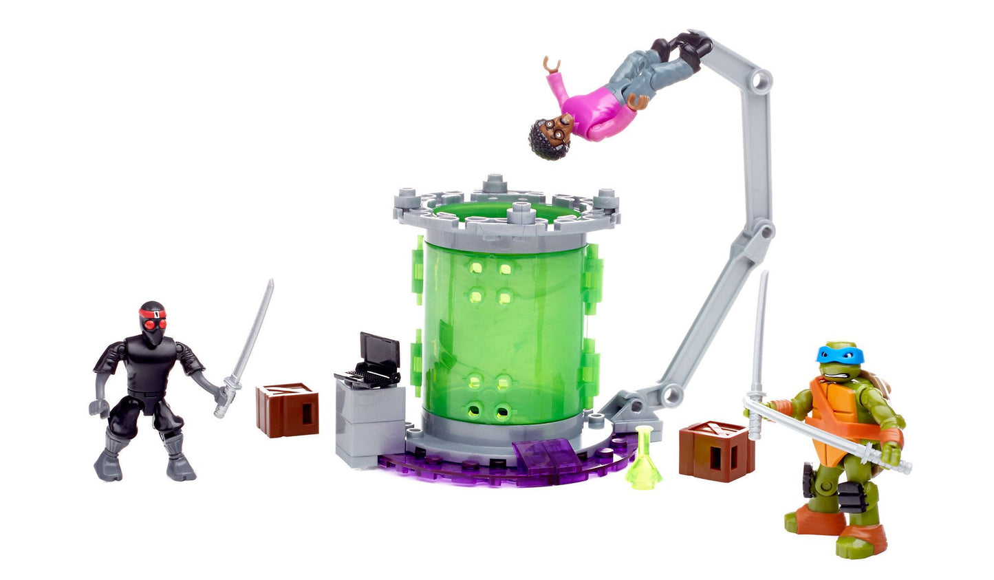 Mega Bloks Teenage Mutant Ninja Turtles Baxter Mutation Lab Playset
