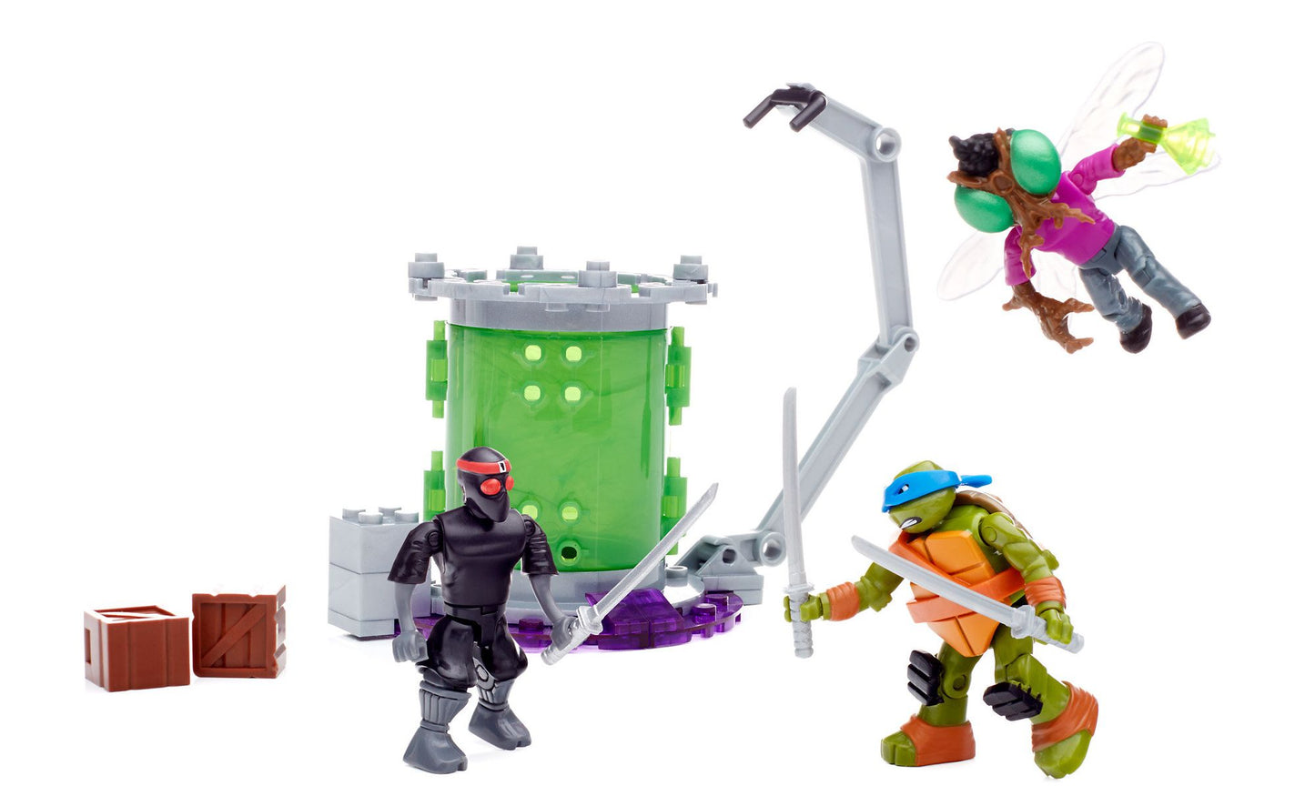 Mega Bloks Teenage Mutant Ninja Turtles Baxter Mutation Lab Playset