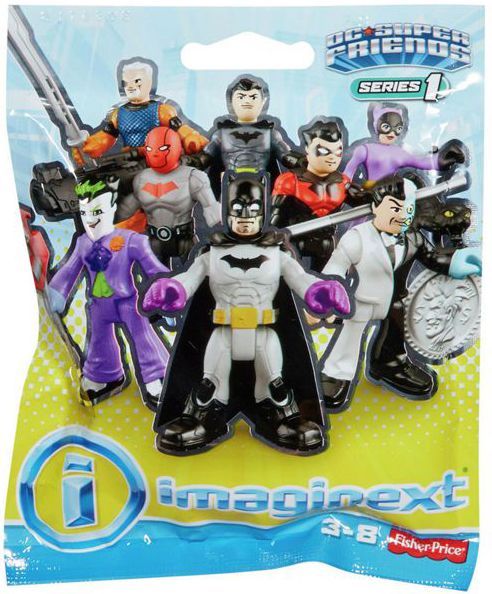 Imaginext DC Foil Blind Pack Ast