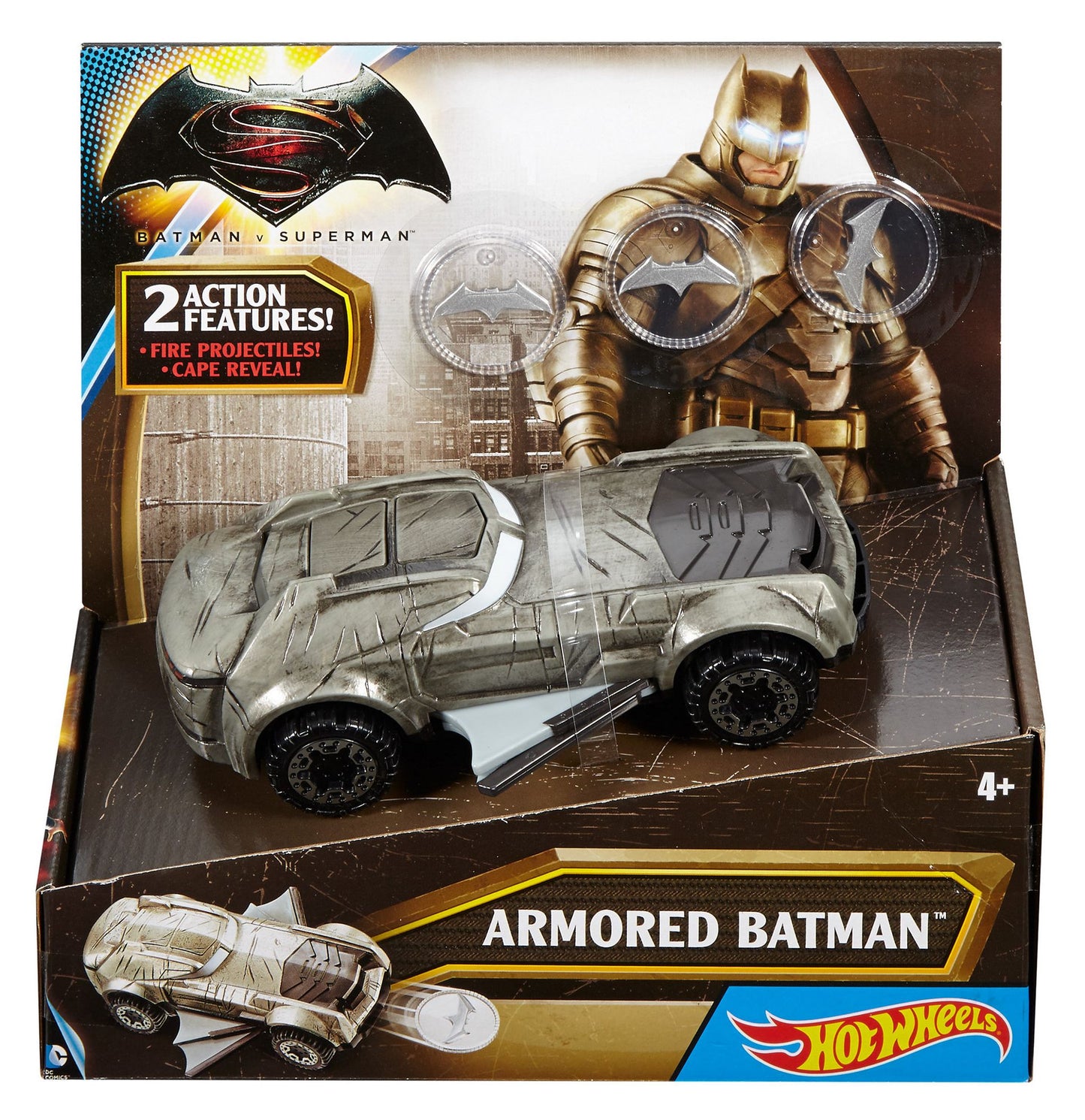 Hot Wheels DC Universe Armored Batman Vehicle