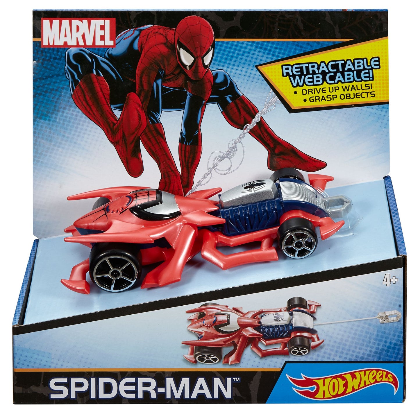 Hot Wheels Marvel Spider Man Vehicle