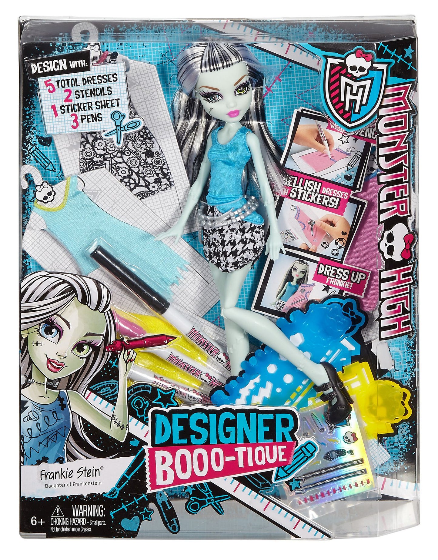 Monster High Designer Booo-tique Frankie Stein Doll & Fashions