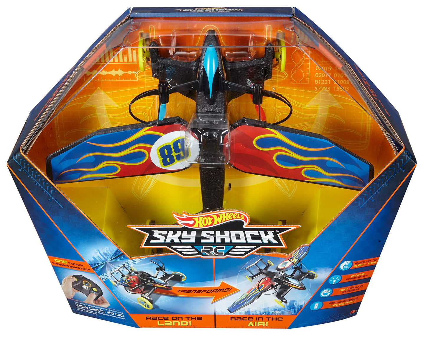 Hot Wheels Sky Shock RC (Flame Design)