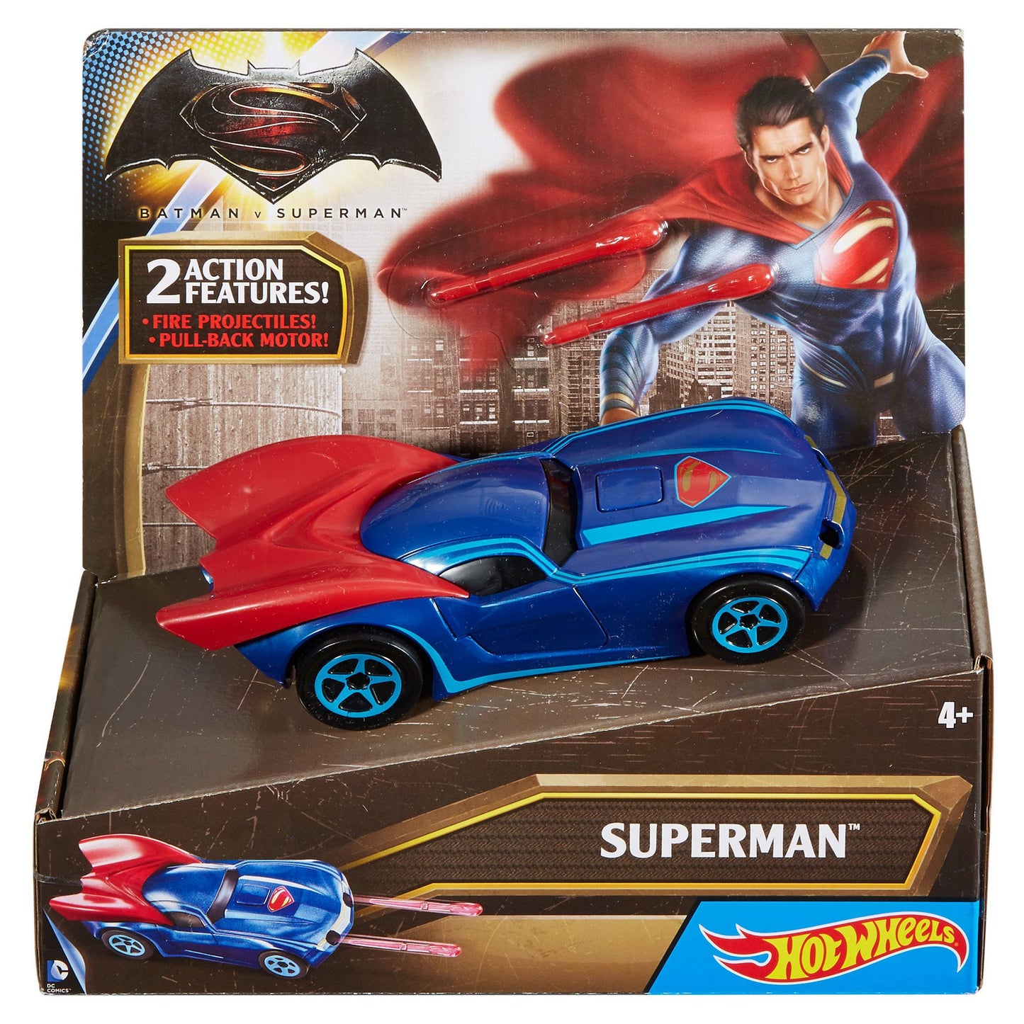 Hot Wheels DC Universe Deluxe Superman Vehicle