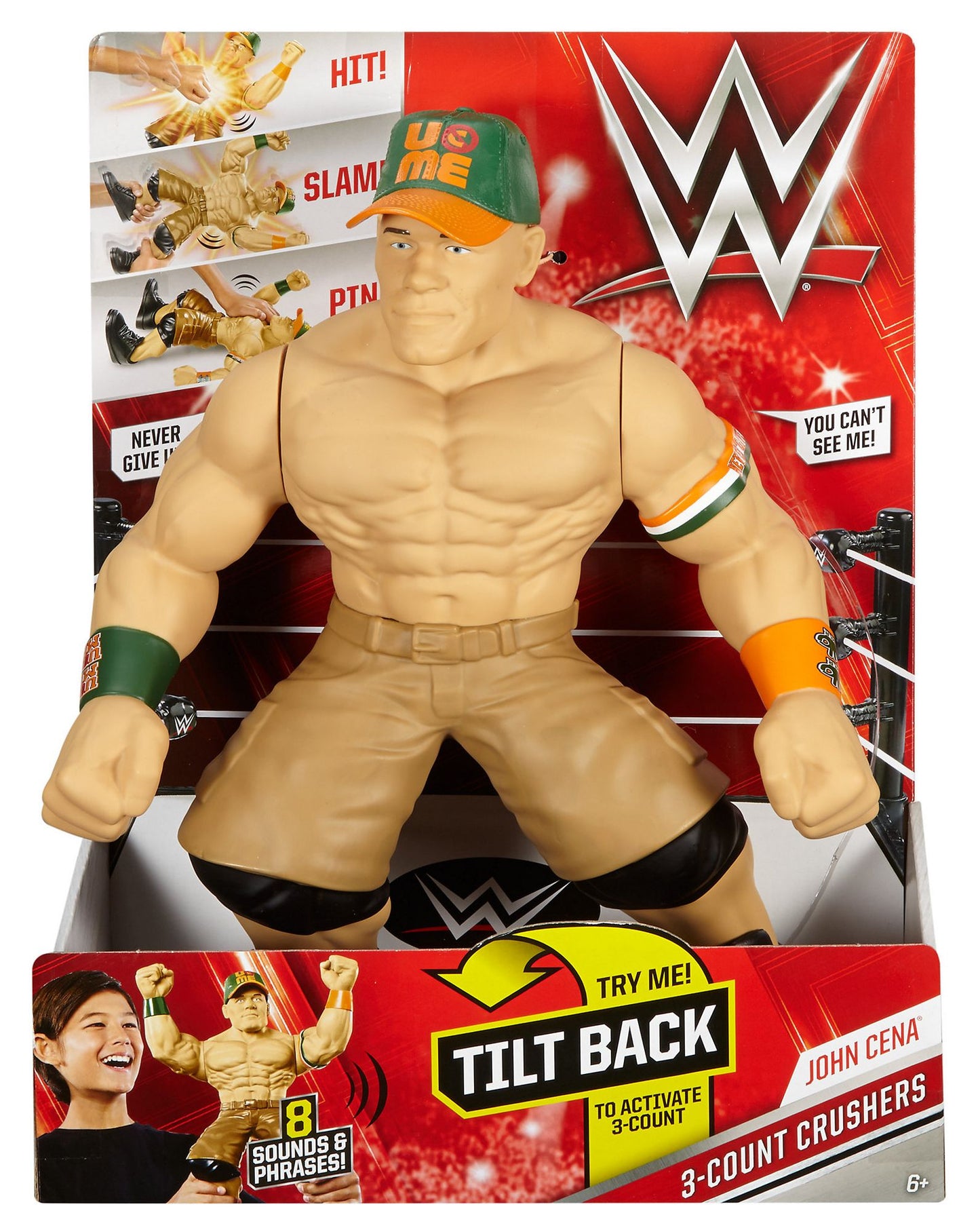 WWE 3 Count Crushers John Cena Figure