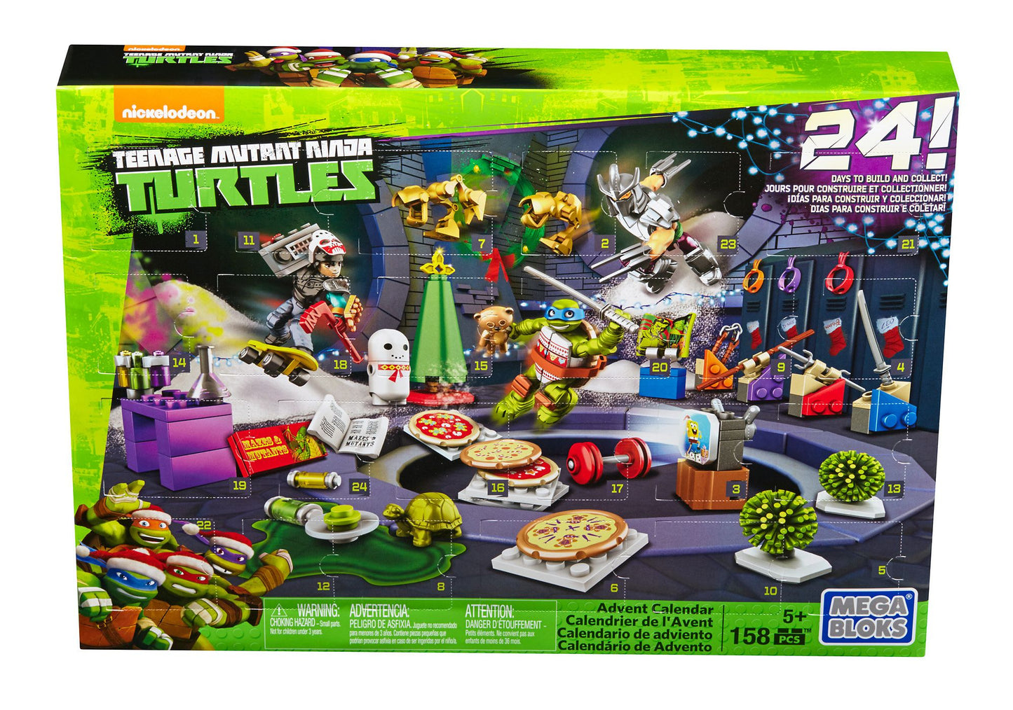 Mega Bloks Teenage Mutant Ninja Turtles Advent Calendar