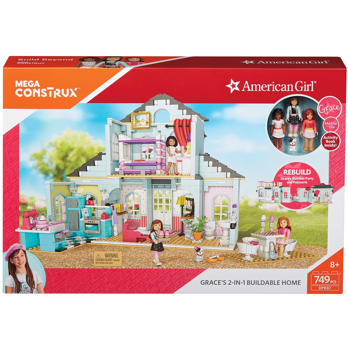 AMERICAN GIRL GRACE'S 2-IN-1 BUILDABLE HOME (2016)