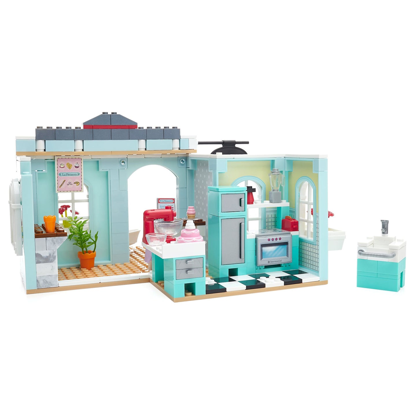 AMERICAN GIRL GRACE'S 2-IN-1 BUILDABLE HOME (2016)