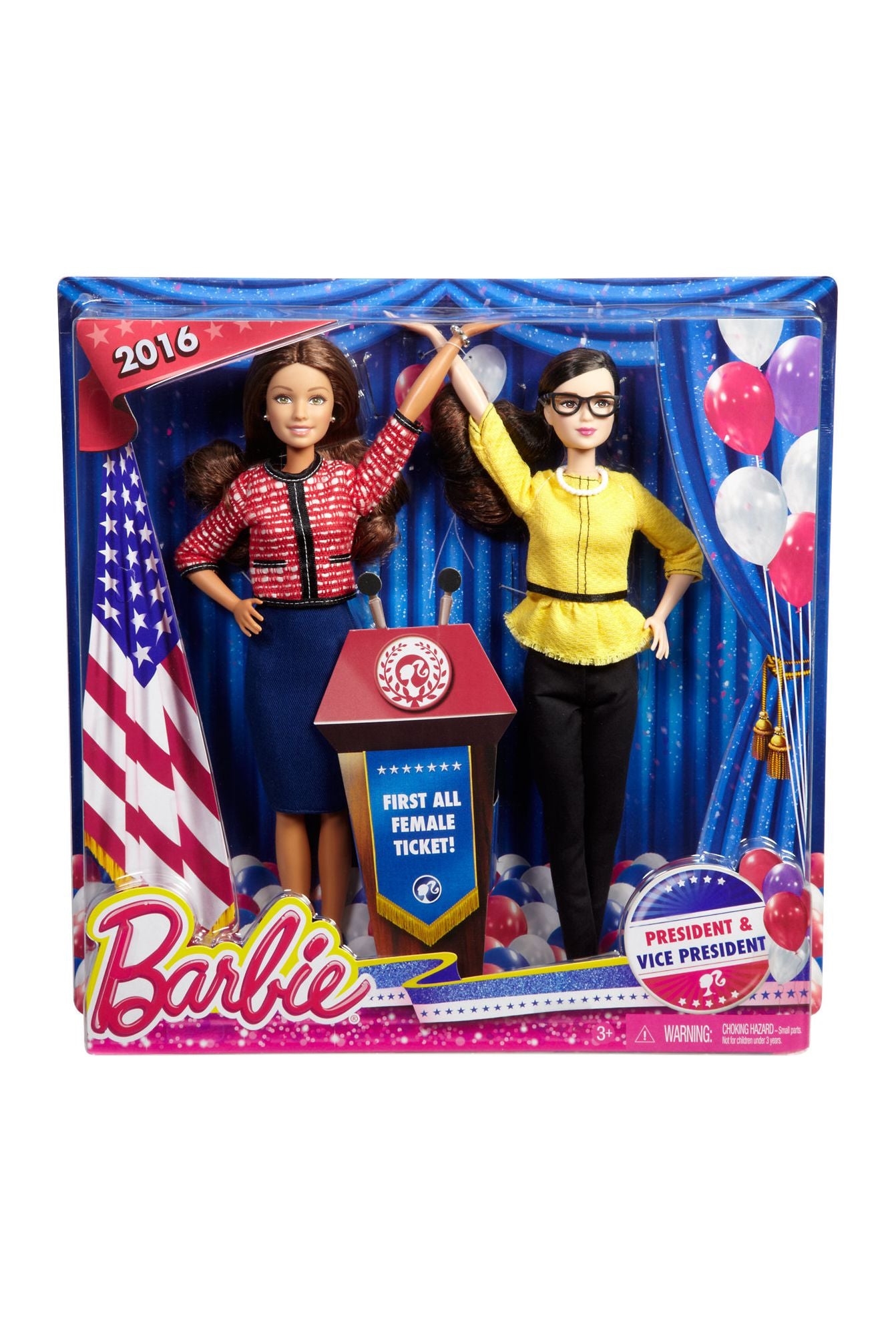 Barbie President & Vice President Dolls 2 Pack