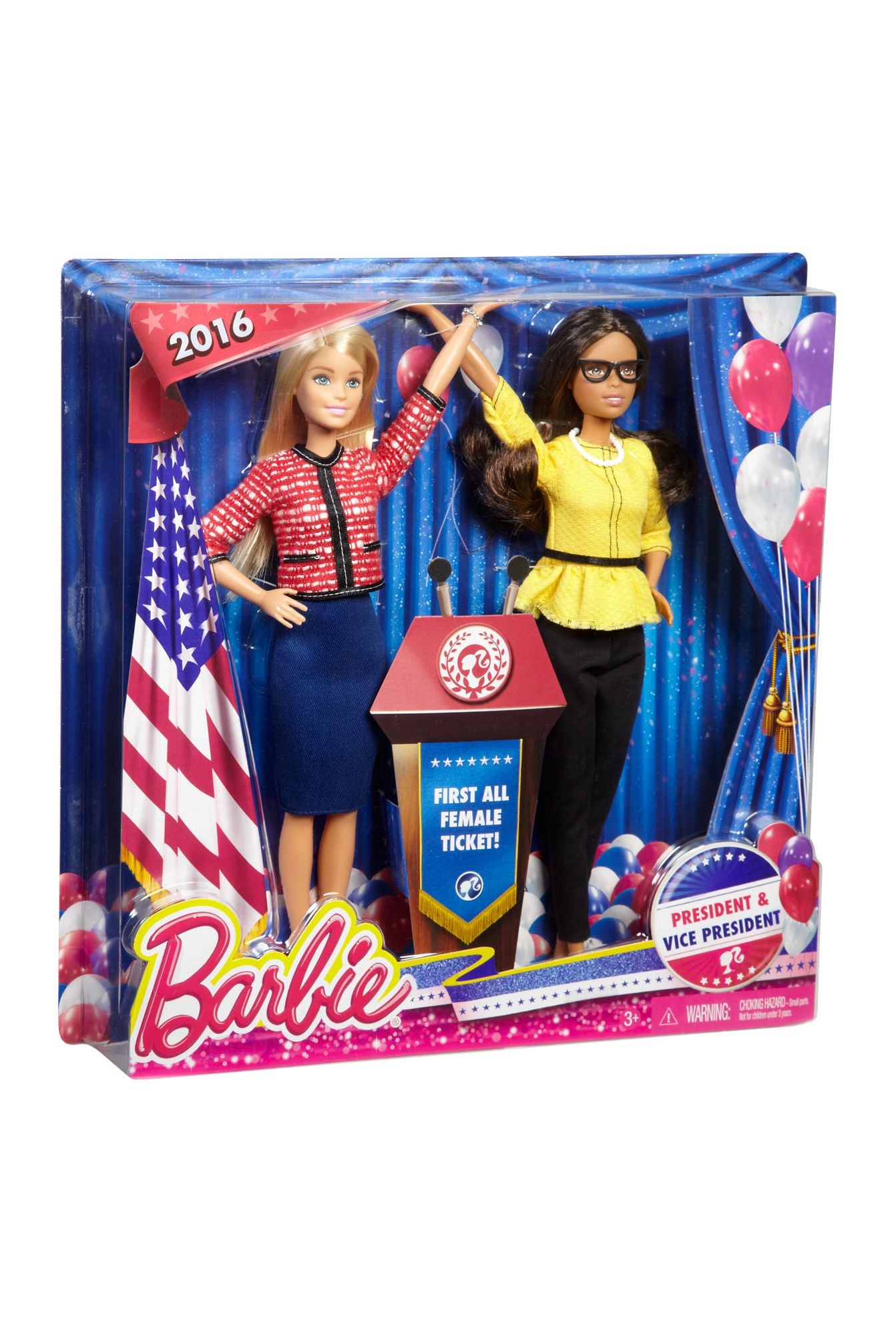 Barbie President & Vice President Dolls 2 Pack