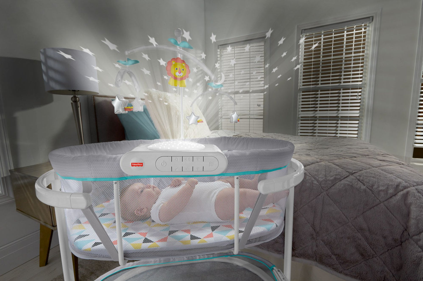 Soothing Motions Bassinet - Windmill