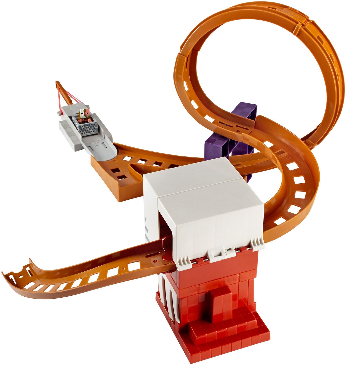 Hot Wheels Minecraft Ghast Attack Track Set