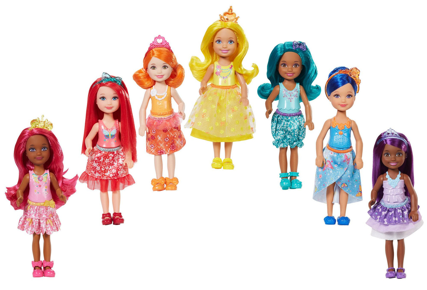 Barbie Dreamtopia Rainbow Cove 7 Doll Gift Set