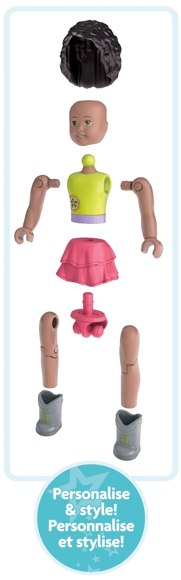 Mega Bloks American Girl Figurine Downtown Style Collection