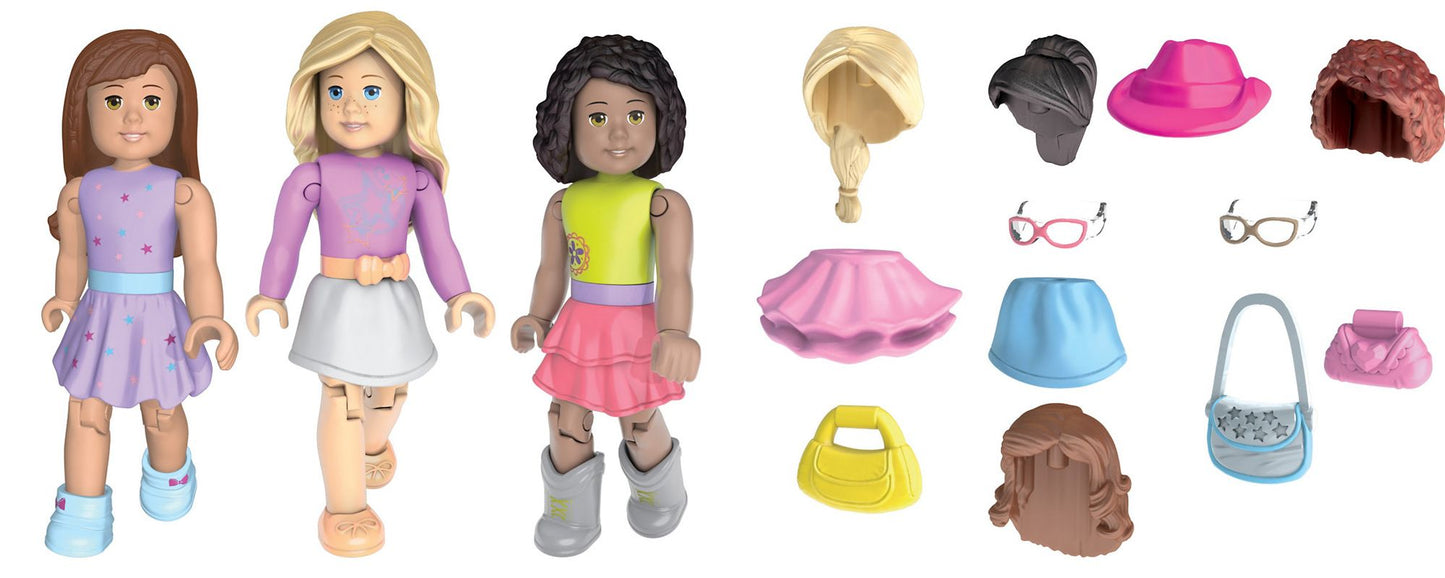 Mega Bloks American Girl Figurine Downtown Style Collection