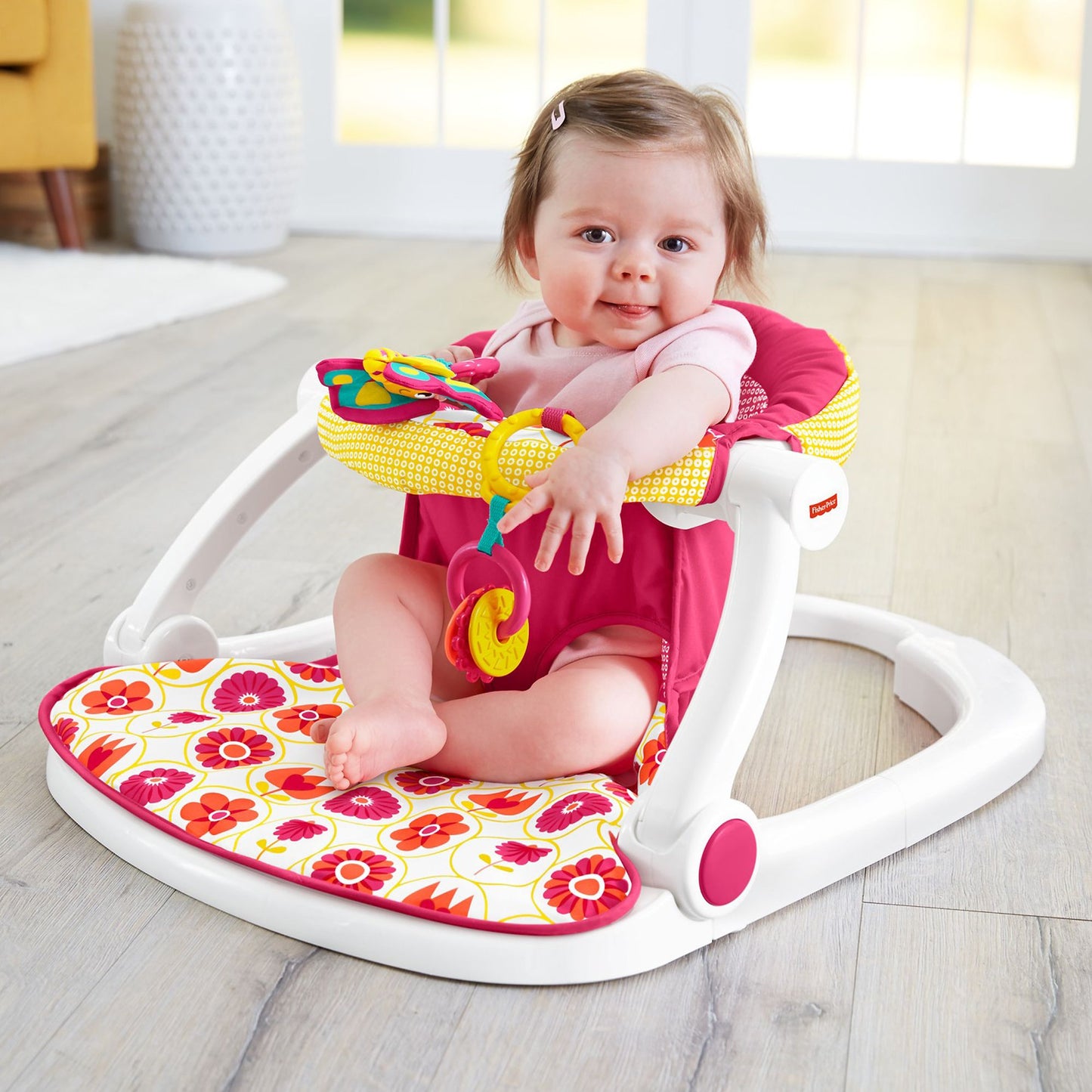 Sit-Me-Up Floor Seat - Happy Daisy