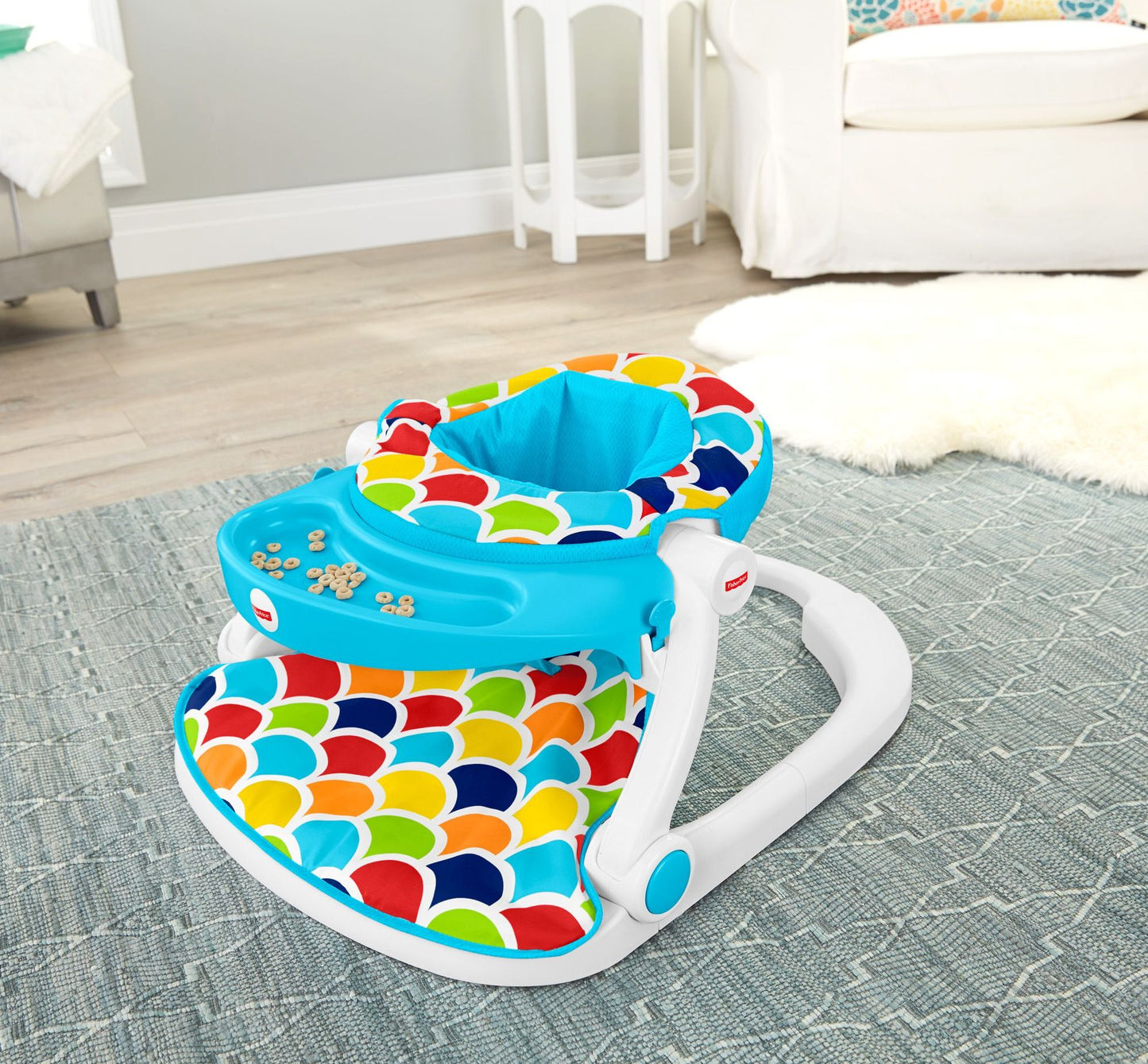 Fisher-Price Sit-Me-Up Floor Seat with Toy Tray