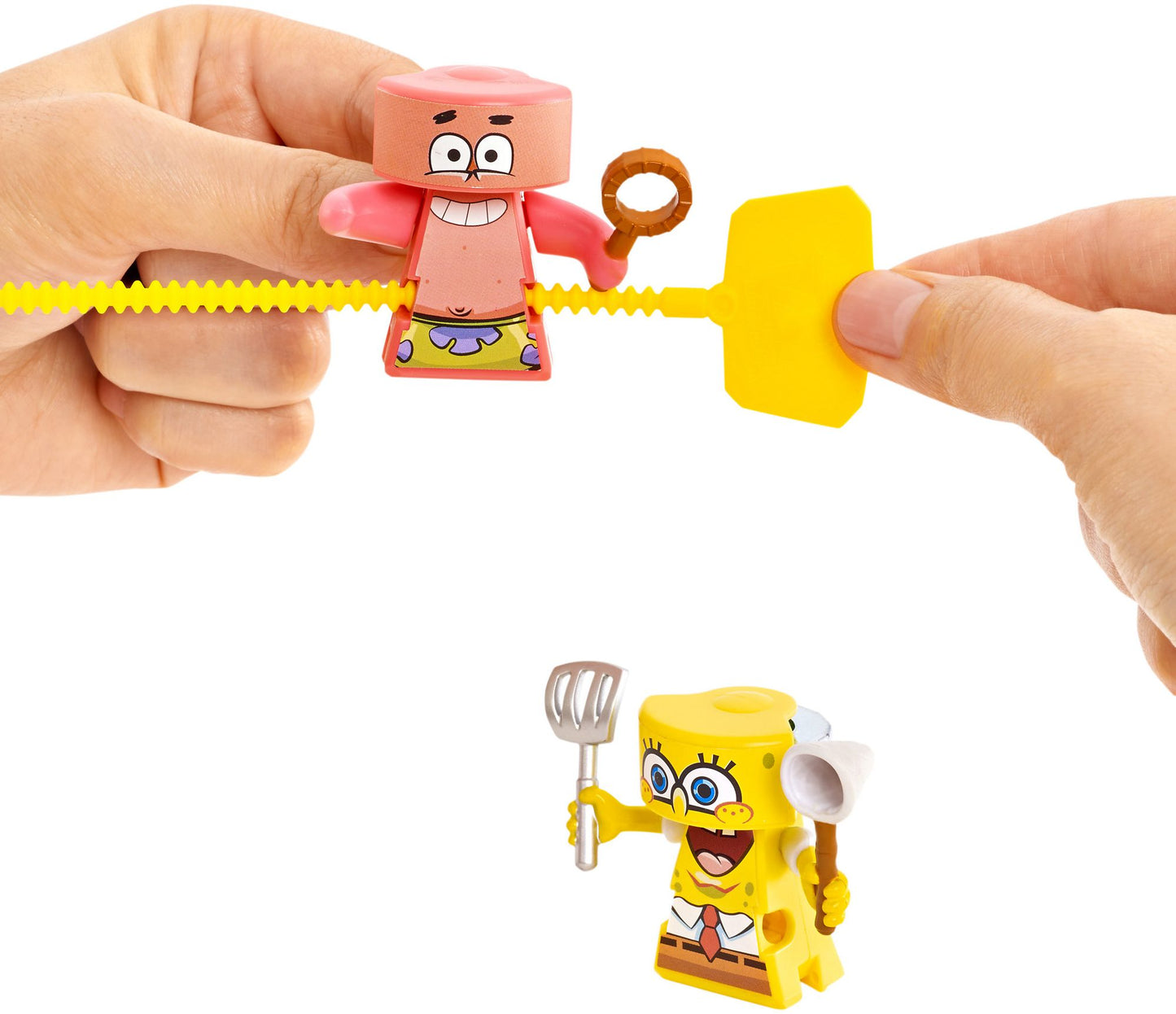 VS Rip-Spin Warriors SpongeBob vs. Patrick Warior Action Figure Playset, 2 Pack