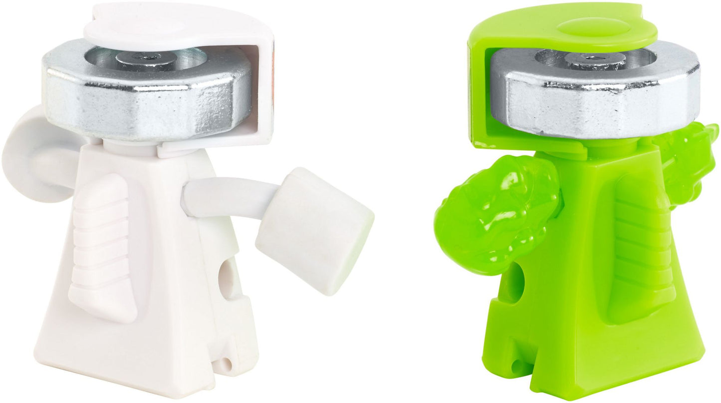 VS Rip-Spin Warriors Ghostbusters 2 Pack - Stay Puft vs Slimer
