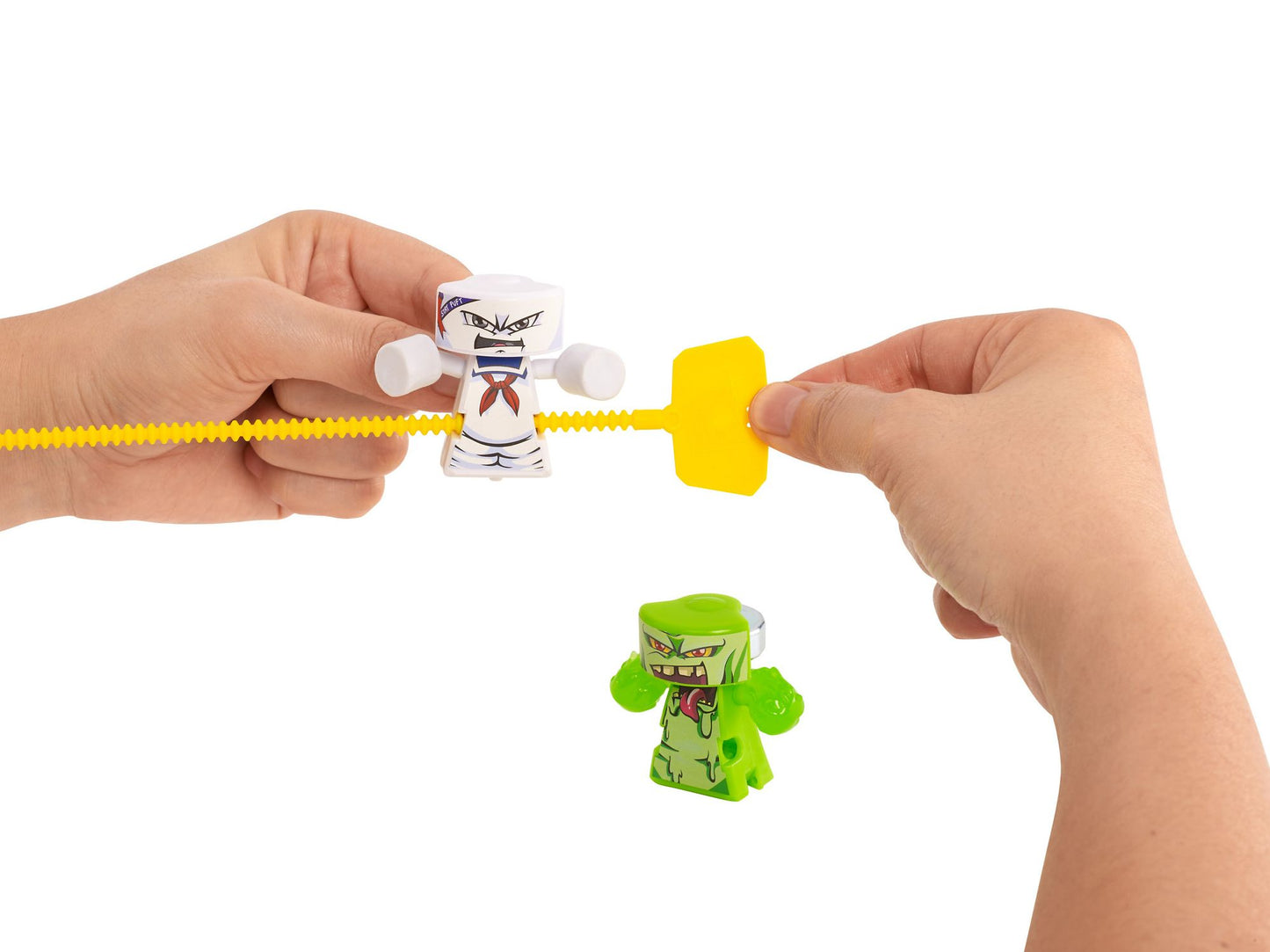 VS Rip-Spin Warriors Ghostbusters 2 Pack - Stay Puft vs Slimer