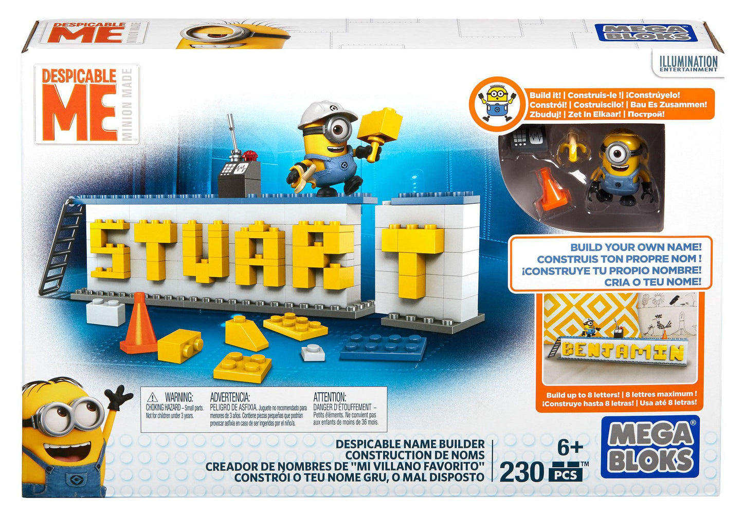 Mega Bloks Despicable Me Name Builder Set