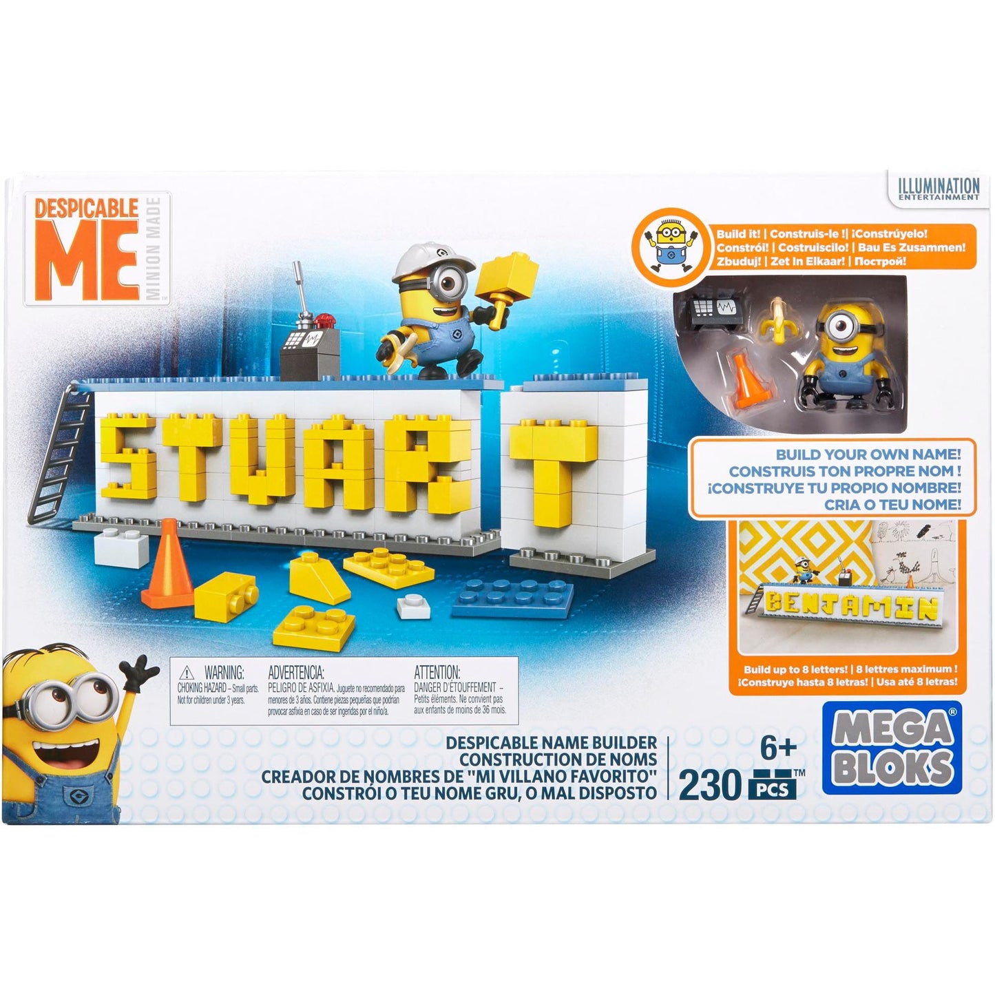 Mega Bloks Despicable Me Name Builder Set