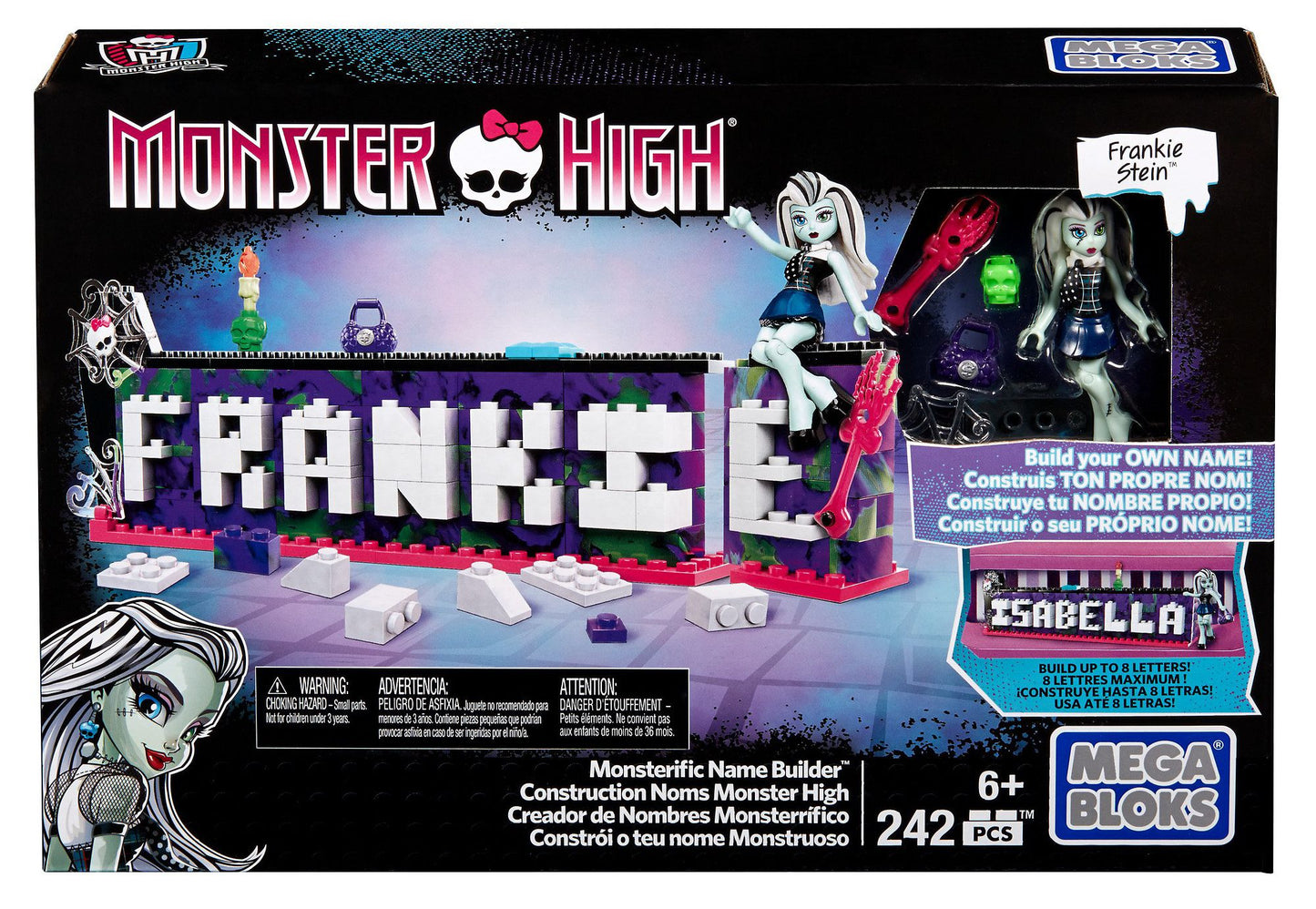 Mega Bloks Monster High Monsterific Name Builder