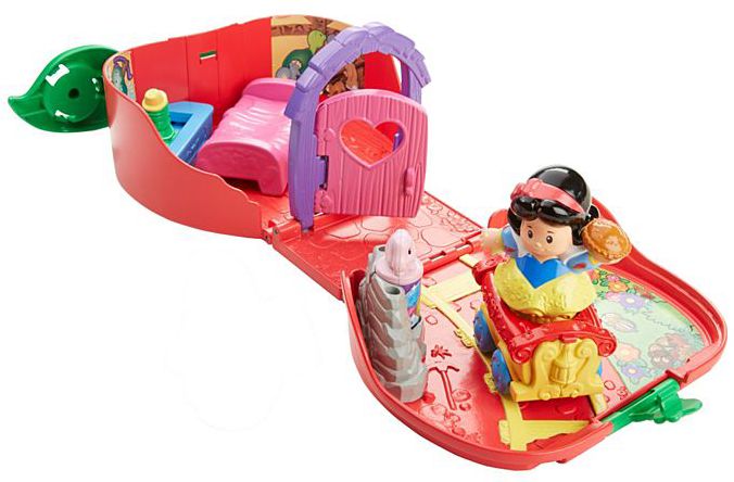 Little People Disney Princess Fold N Go Playset Ast