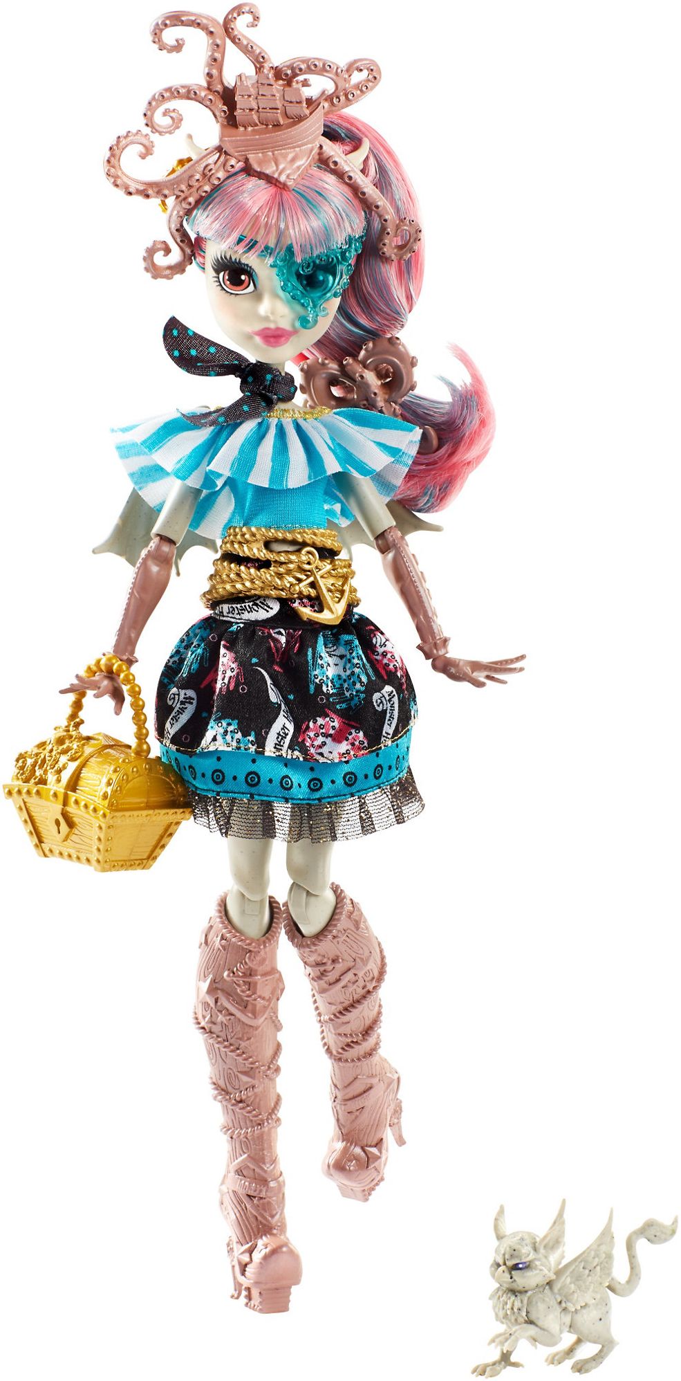 Monster High Shriekwrecked Nautical Ghouls Rochelle Goyle Doll